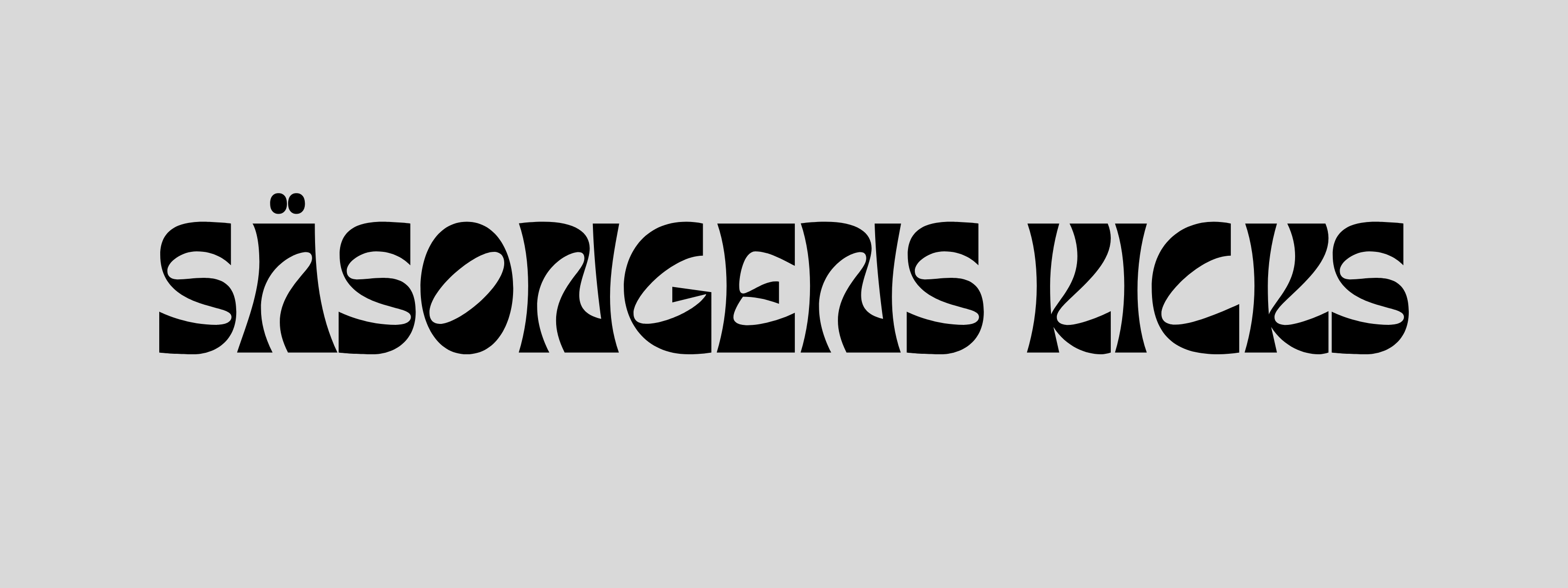 SÄSONGENS FÄRG I KICKS