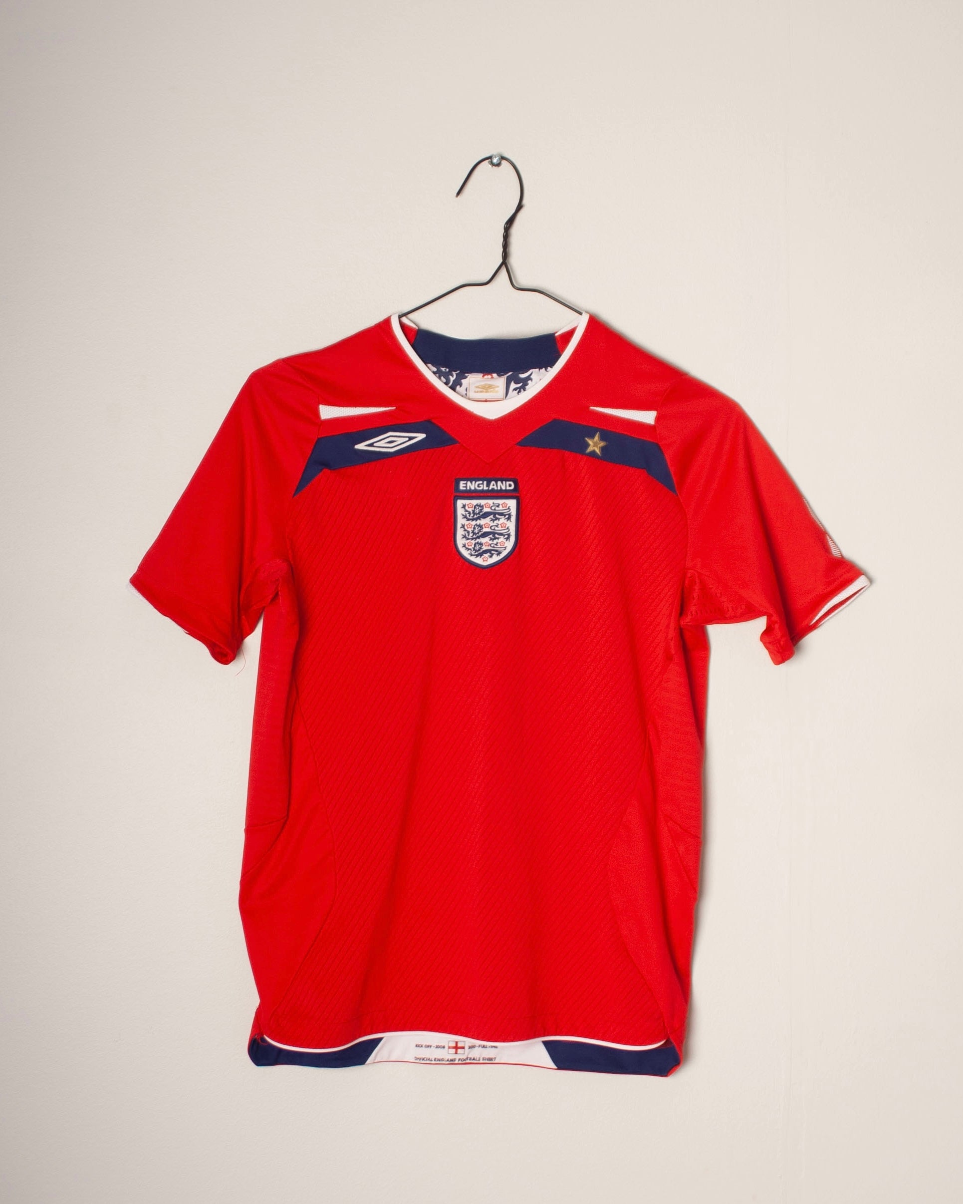 Umbro - England 2008 Away Football Shirt
