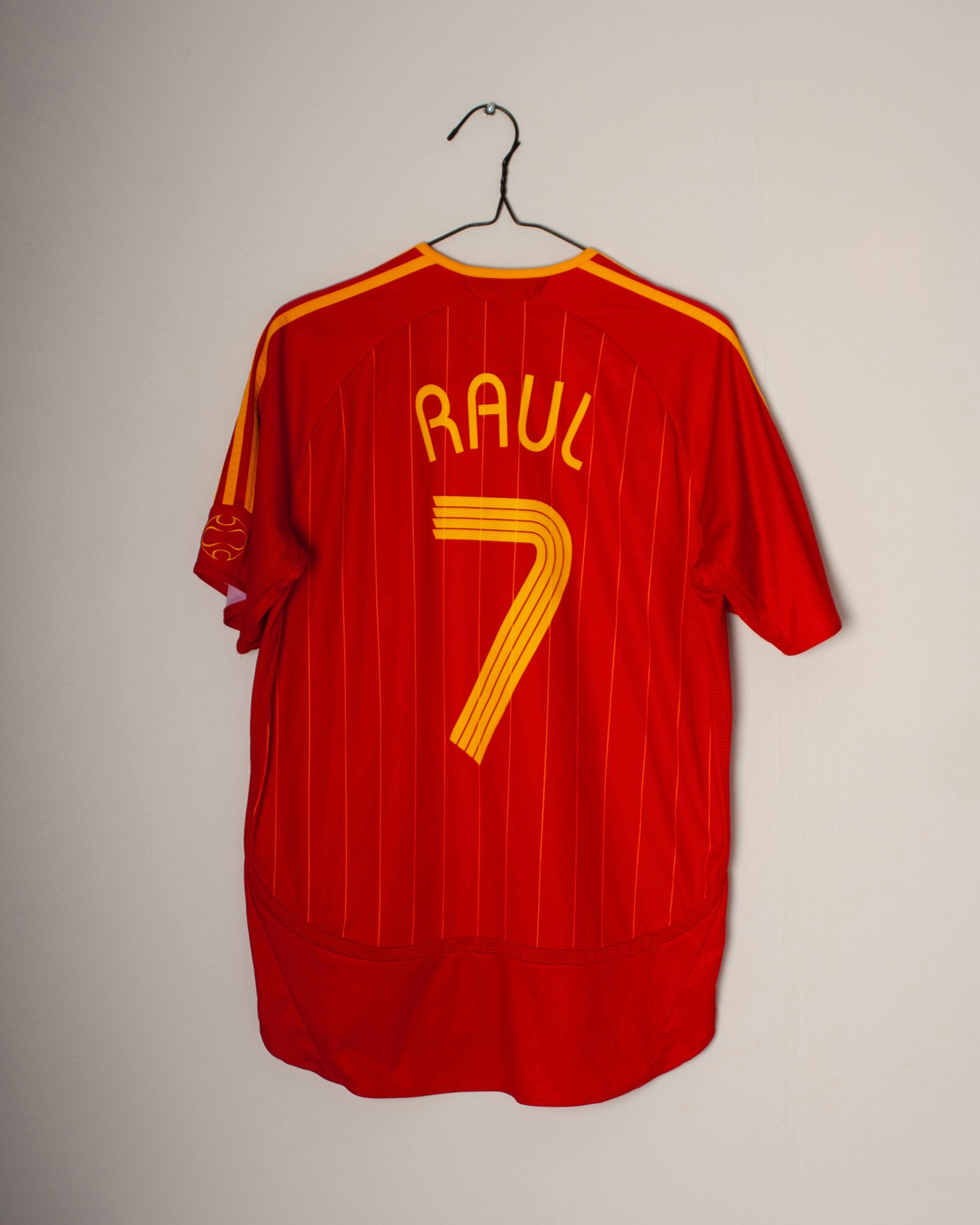 Adidas - Spain 2006 Home Football Shirt 'RAUL'