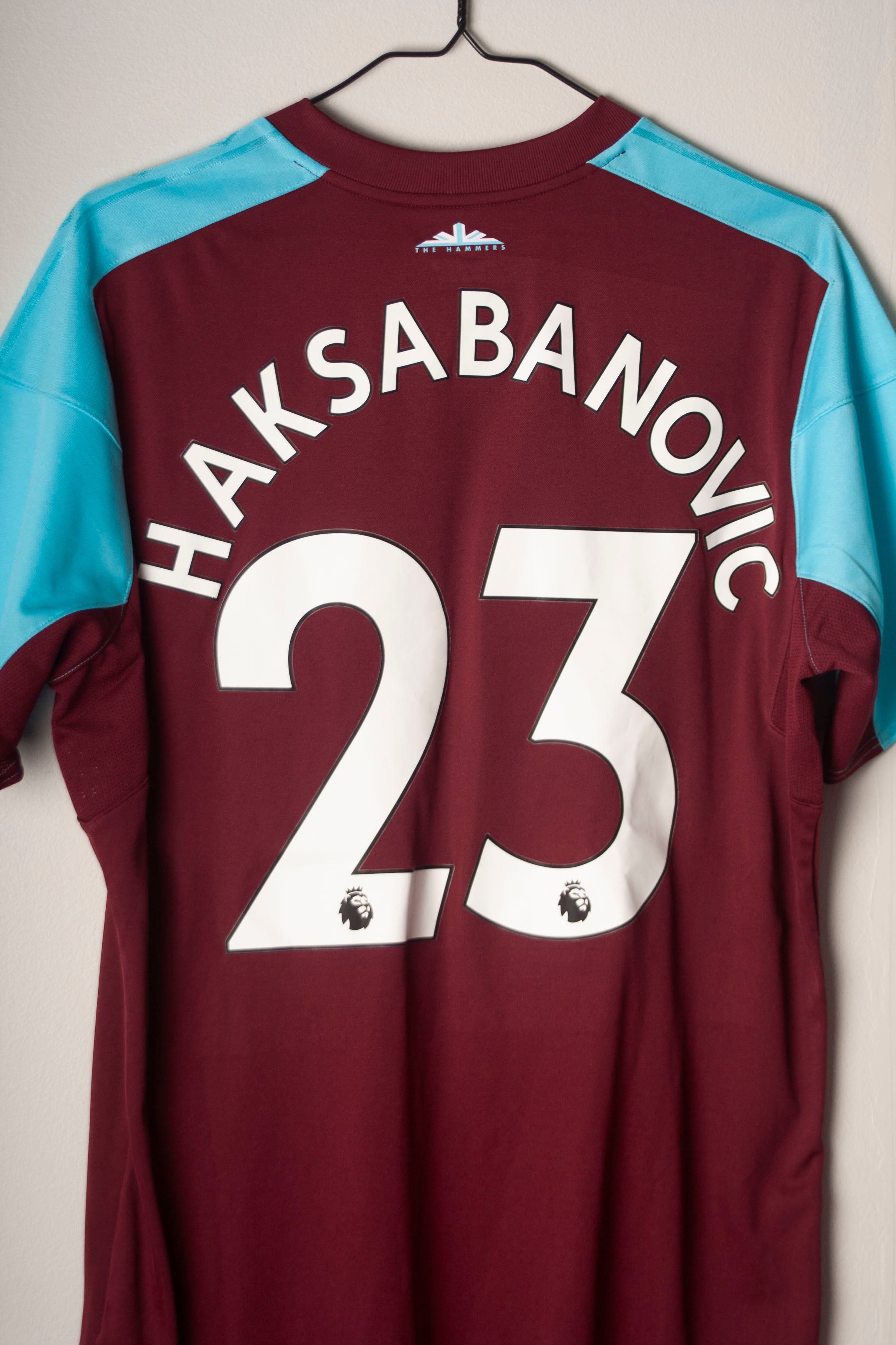 Umbro - West Ham United 2017/18 Home Football Shirt 'HAKSABANOVIC'