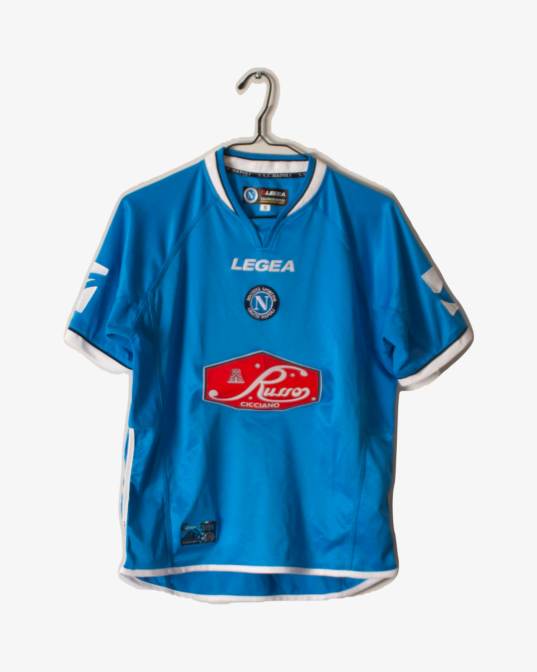 Legea - SSC Napoli 2003/04 Home Football Shirt