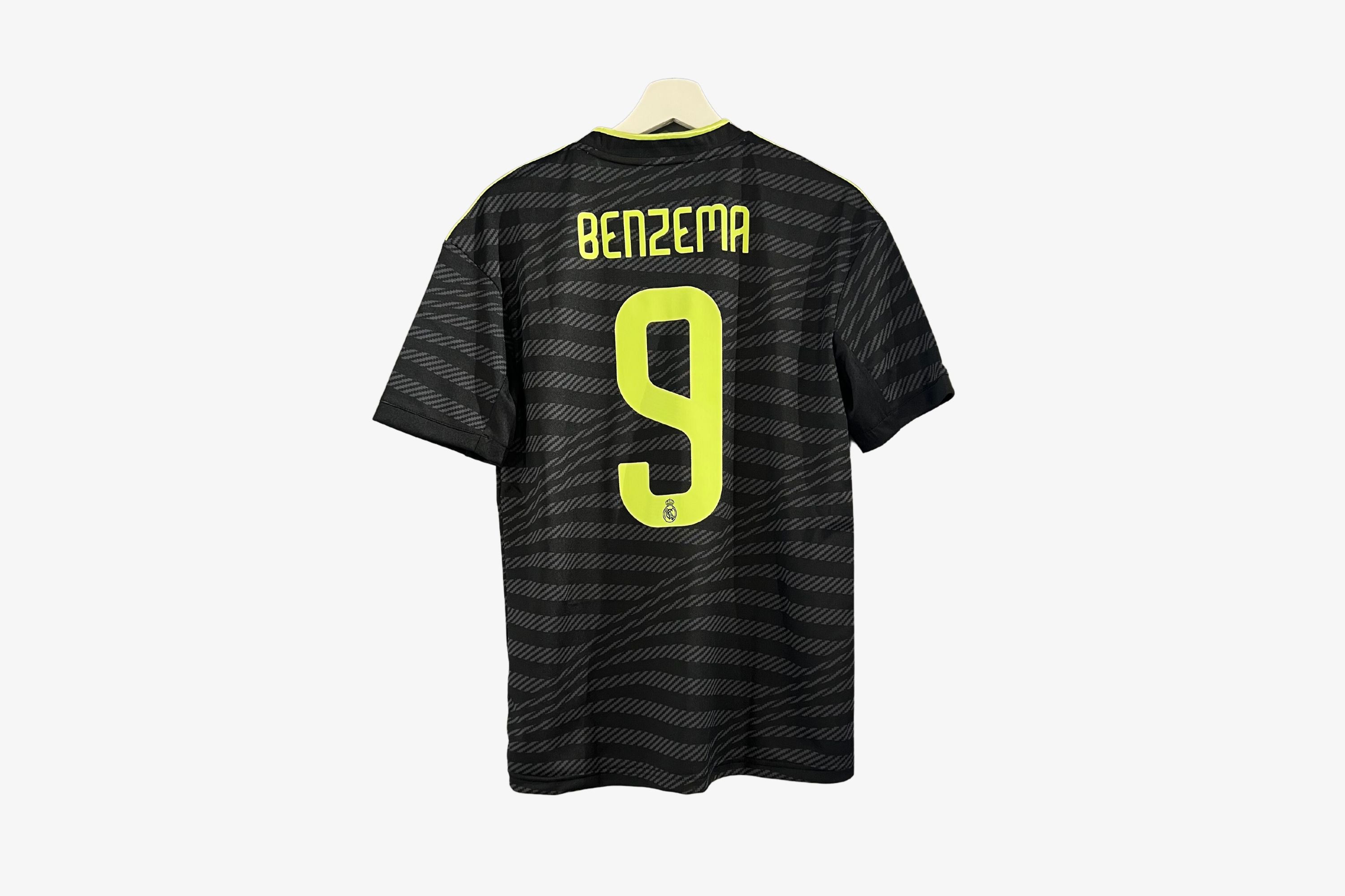 Adidas - Real Madrid 2022/23 Kids Third Football Shirt 'BENZEMA' (Fan Edition)