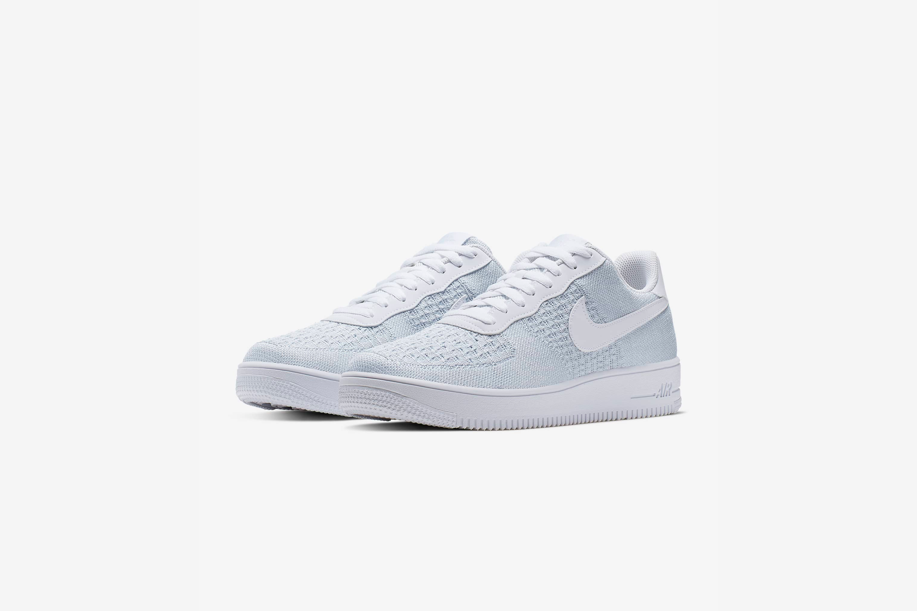 Nike Air Force 1 Flyknit 2.0 'White Pure Platinum'