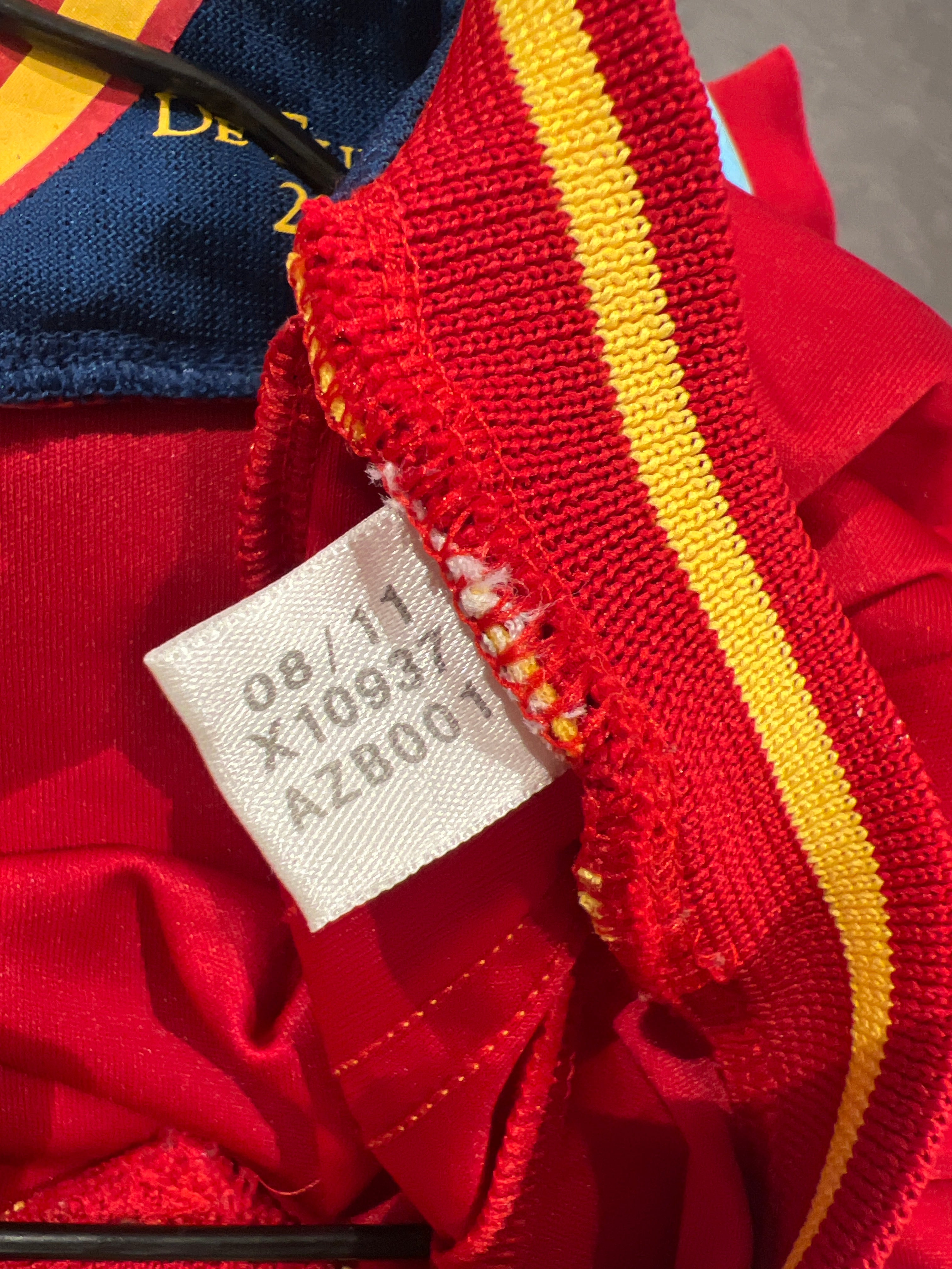 Adidas - Spain 2012 Home Football Shirt 'SILVA'