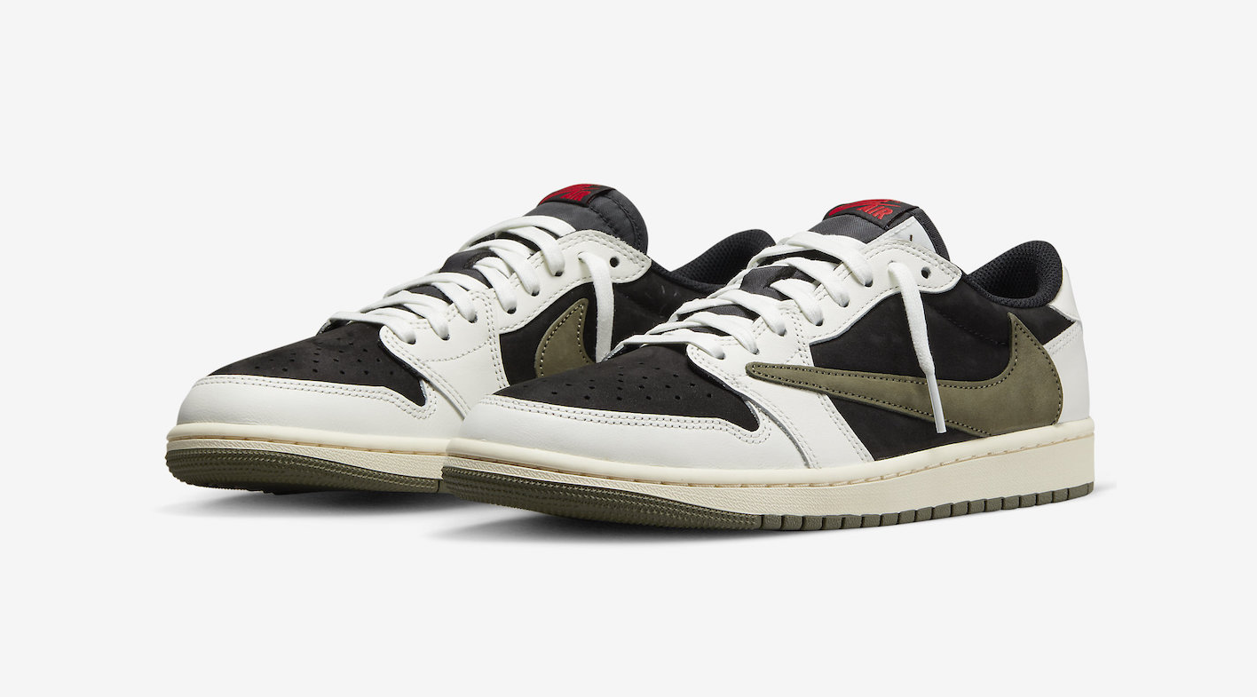 Air Jordan 1 Low SP 'Travis Scott Olive'