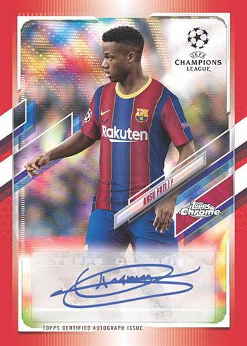 Topps Chrome UEFA Champions League 2020/21 - Value Box