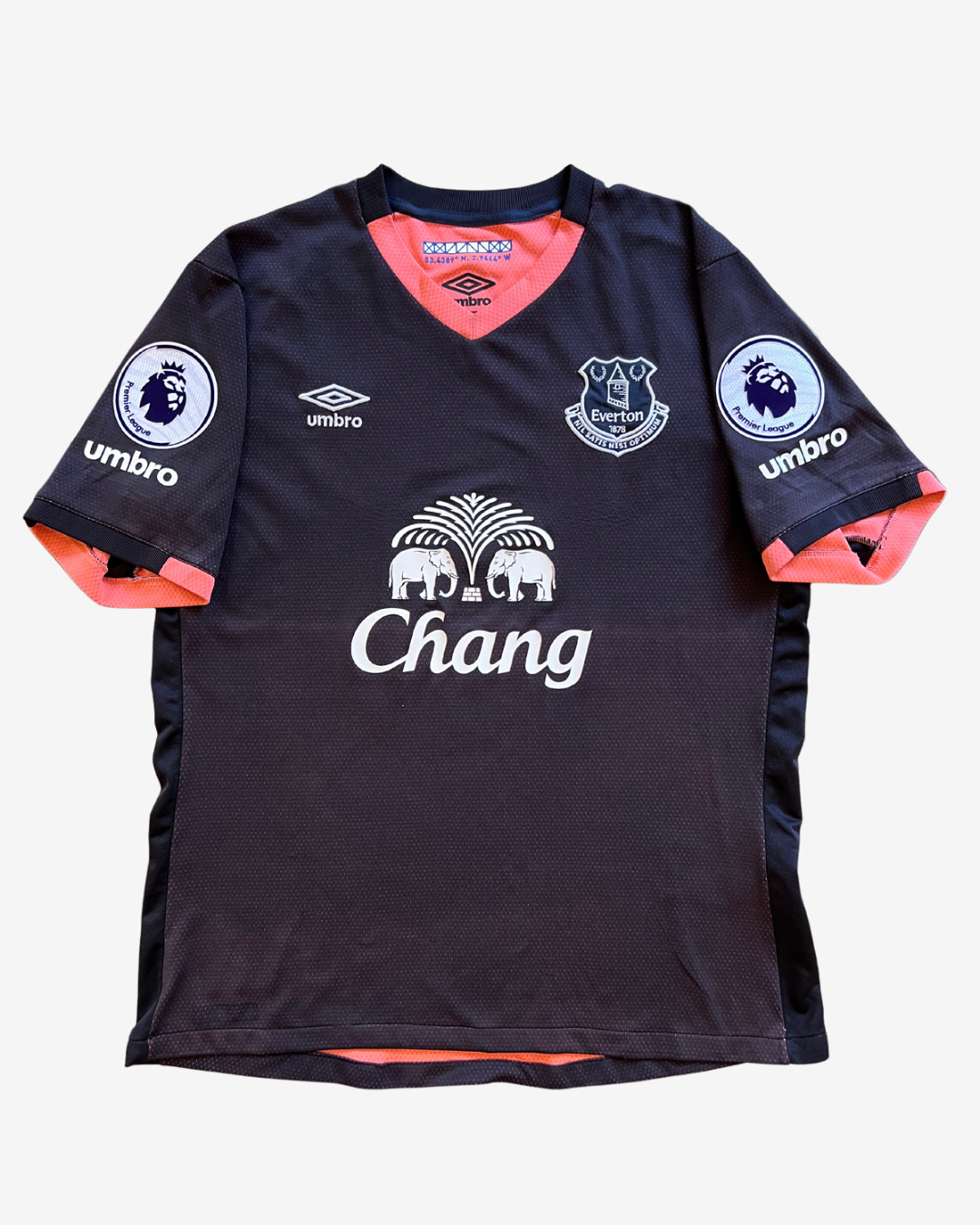 Umbro - Everton FC 2016/17 Away Football Shirt 'BARRY'