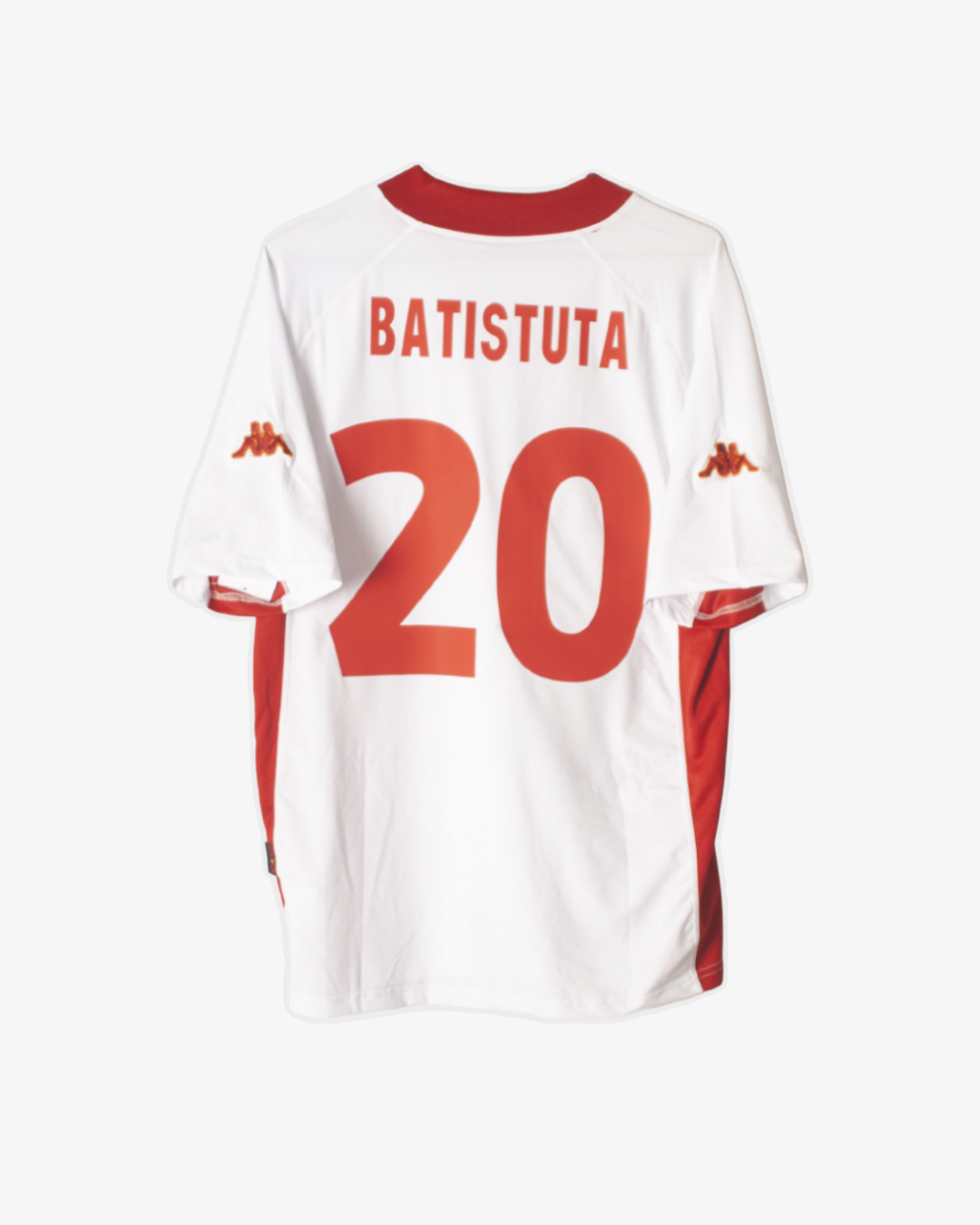 Kappa - AS Roma 2001/02 Away Football Shirt 'BATISTUTA'