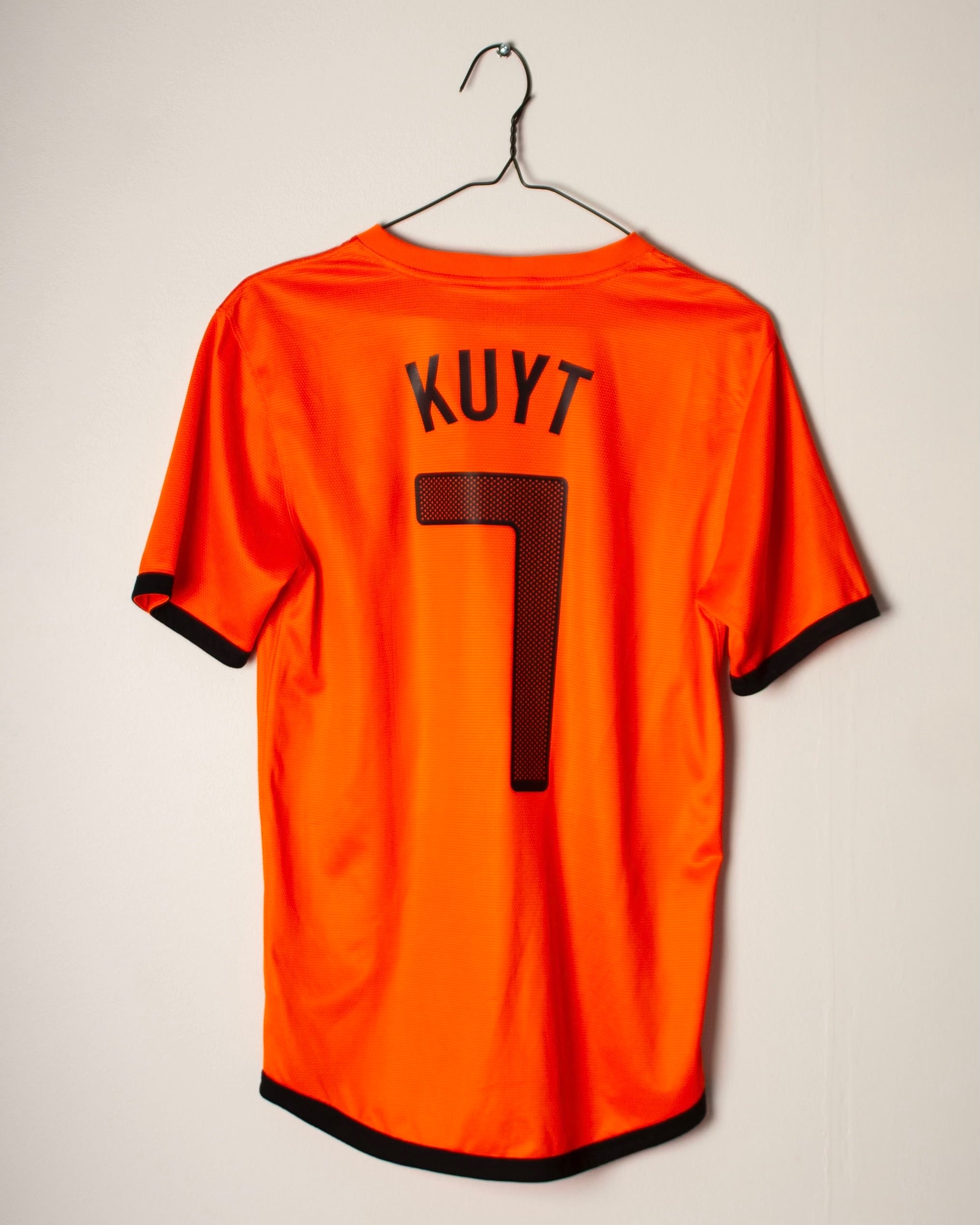 Nike - Netherlands 2012 Home Football Shirt 'KUYT'