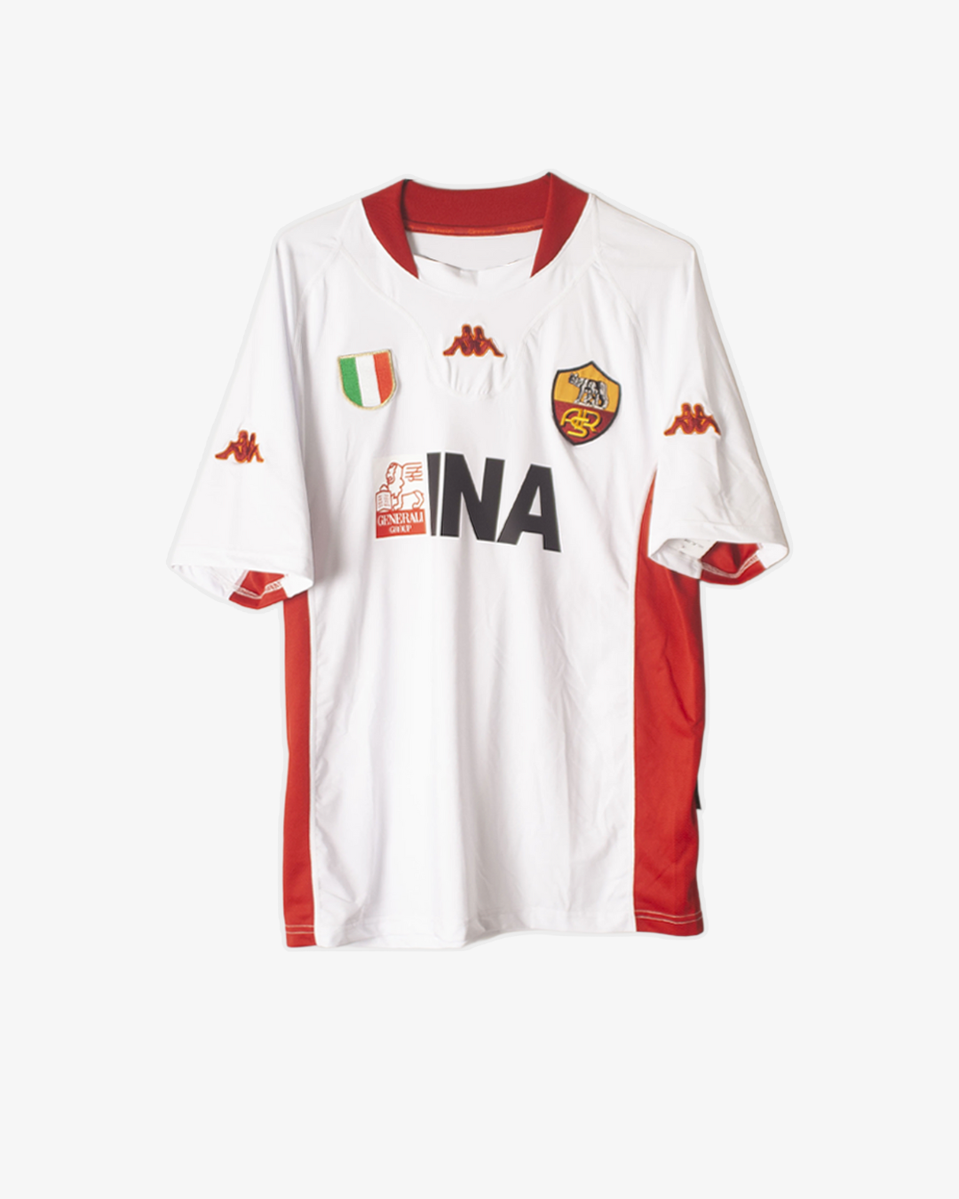 Kappa - AS Roma 2001/02 Away Football Shirt 'BATISTUTA'