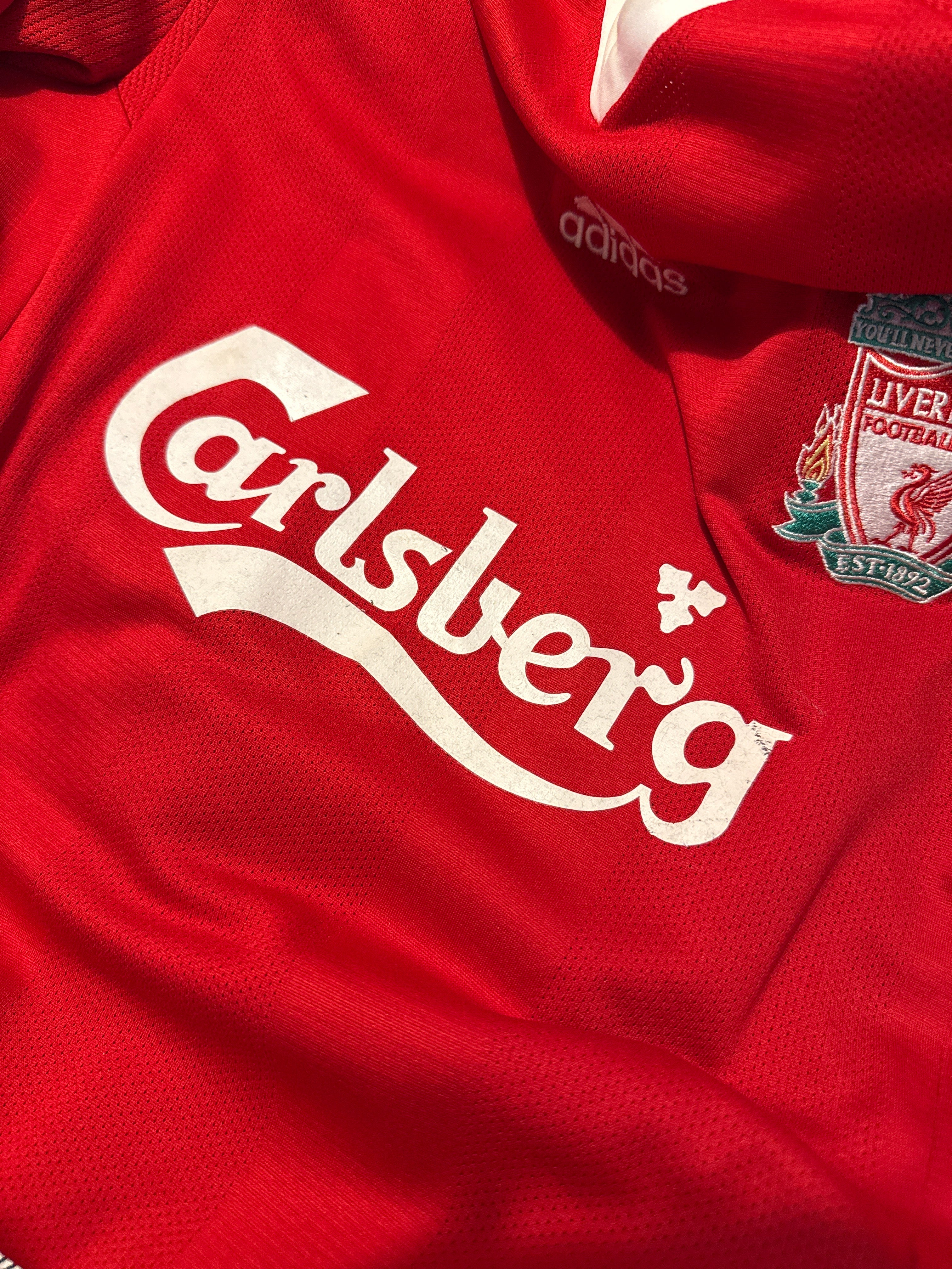 Adidas - Liverpool FC 2008/10 Home Football Shirt 'GERRARD'