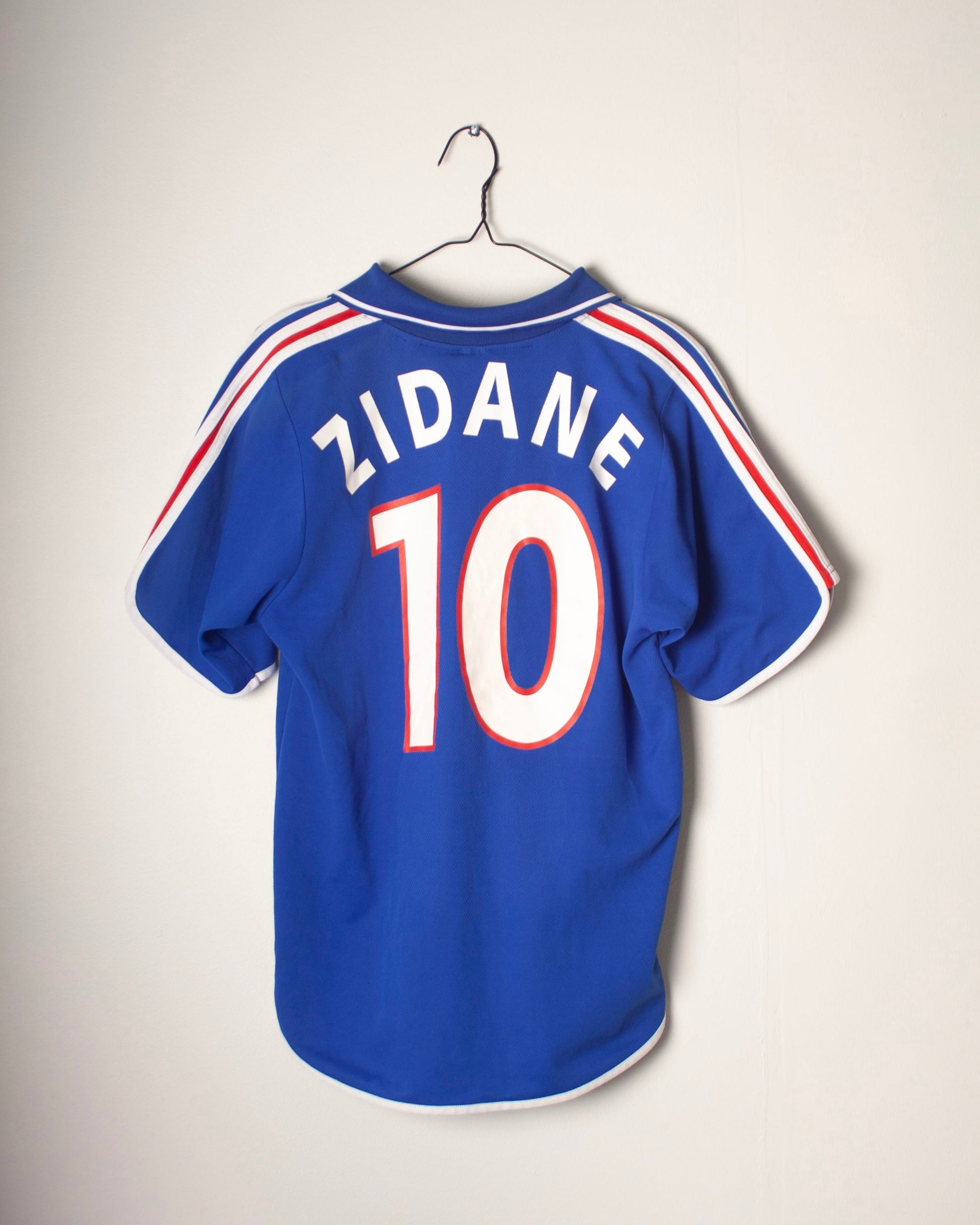 Adidas - France 2000 Home Football Shirt 'ZIDANE'