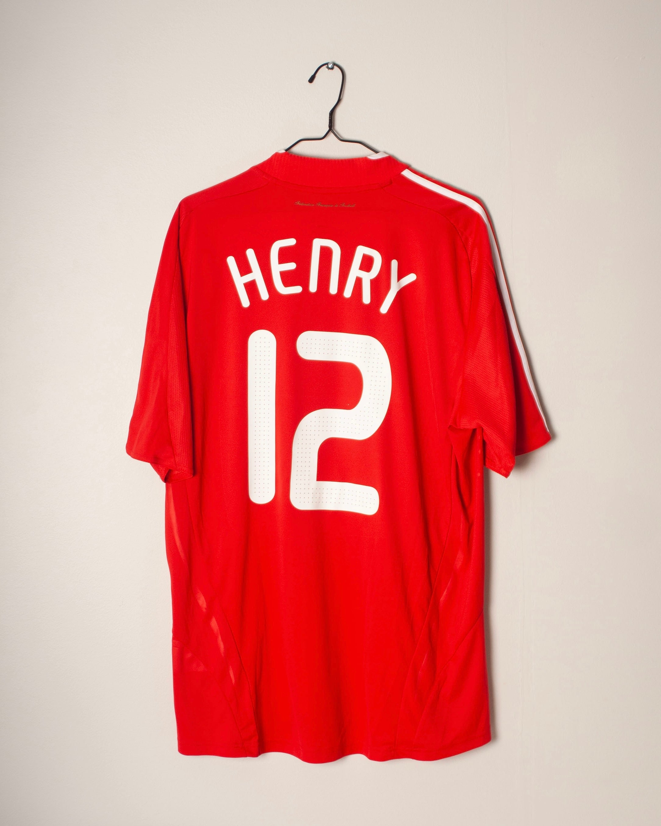 Adidas - France 2008 Away Football Shirt 'HENRY'