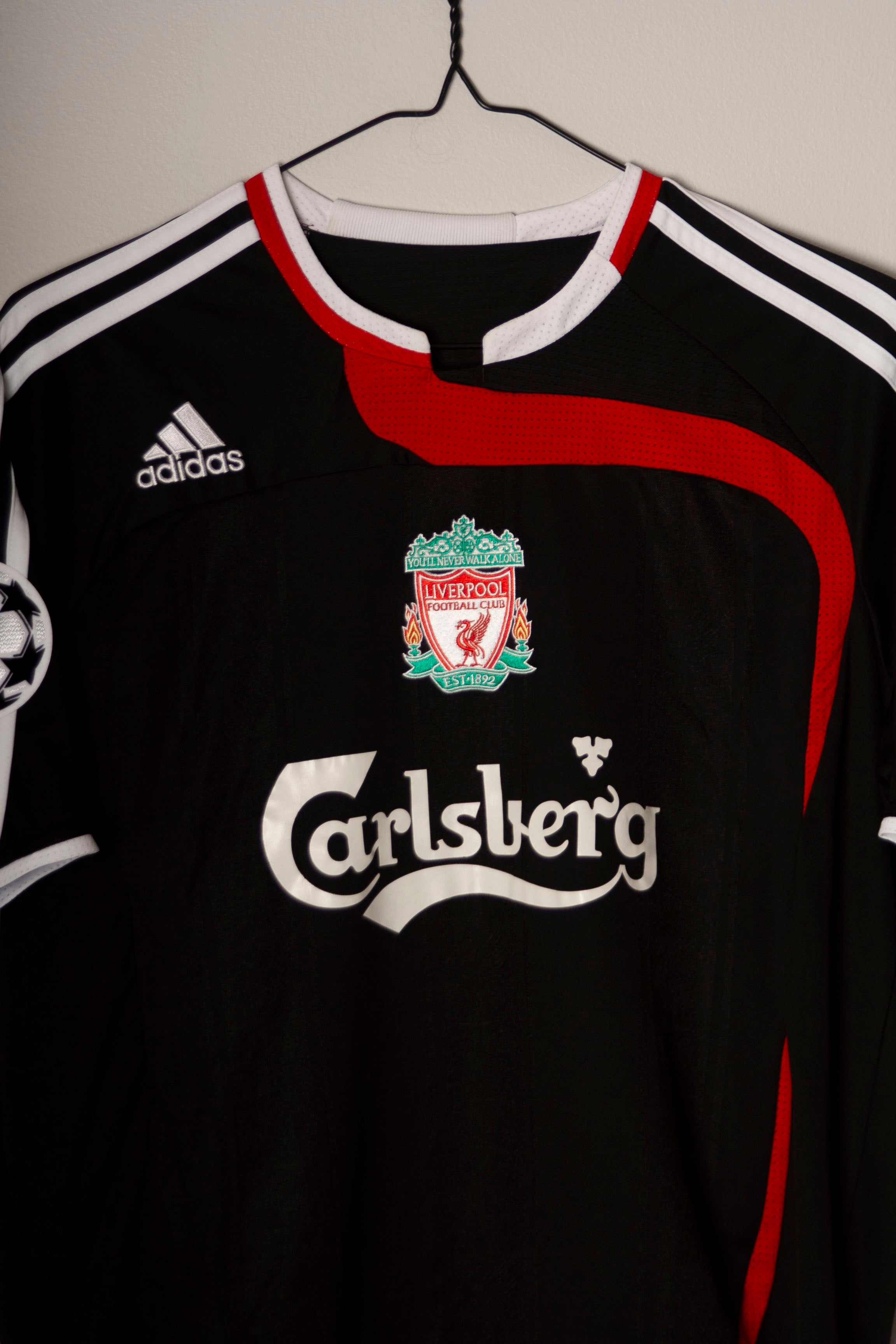 Adidas - Liverpool FC 2007/08 Third Football Shirt 'GERRARD'