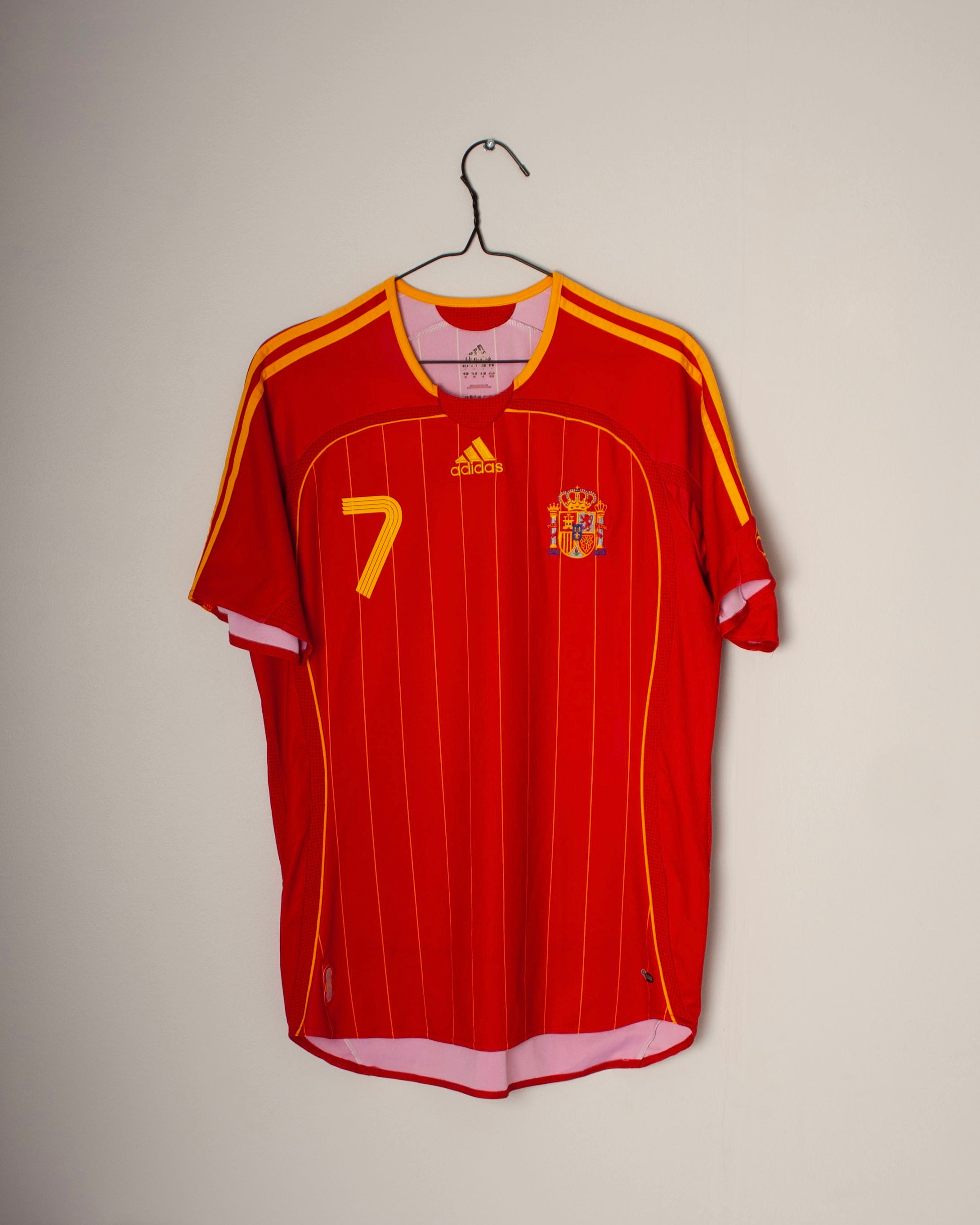 Adidas - Spain 2006 Home Football Shirt 'RAUL'