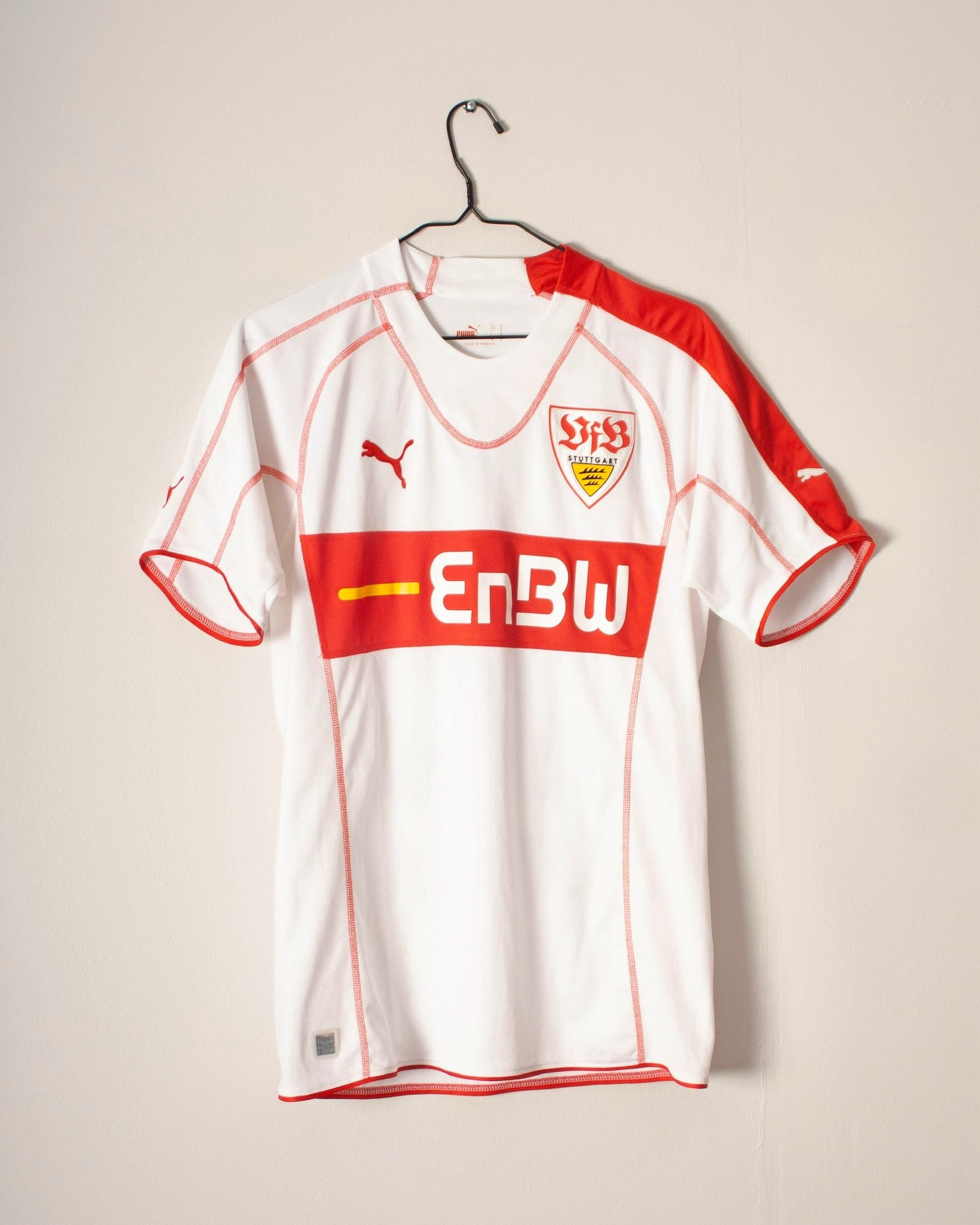 Puma - VfB Stuttgart 2005/06 Home Football Shirt 'TOMASSON'