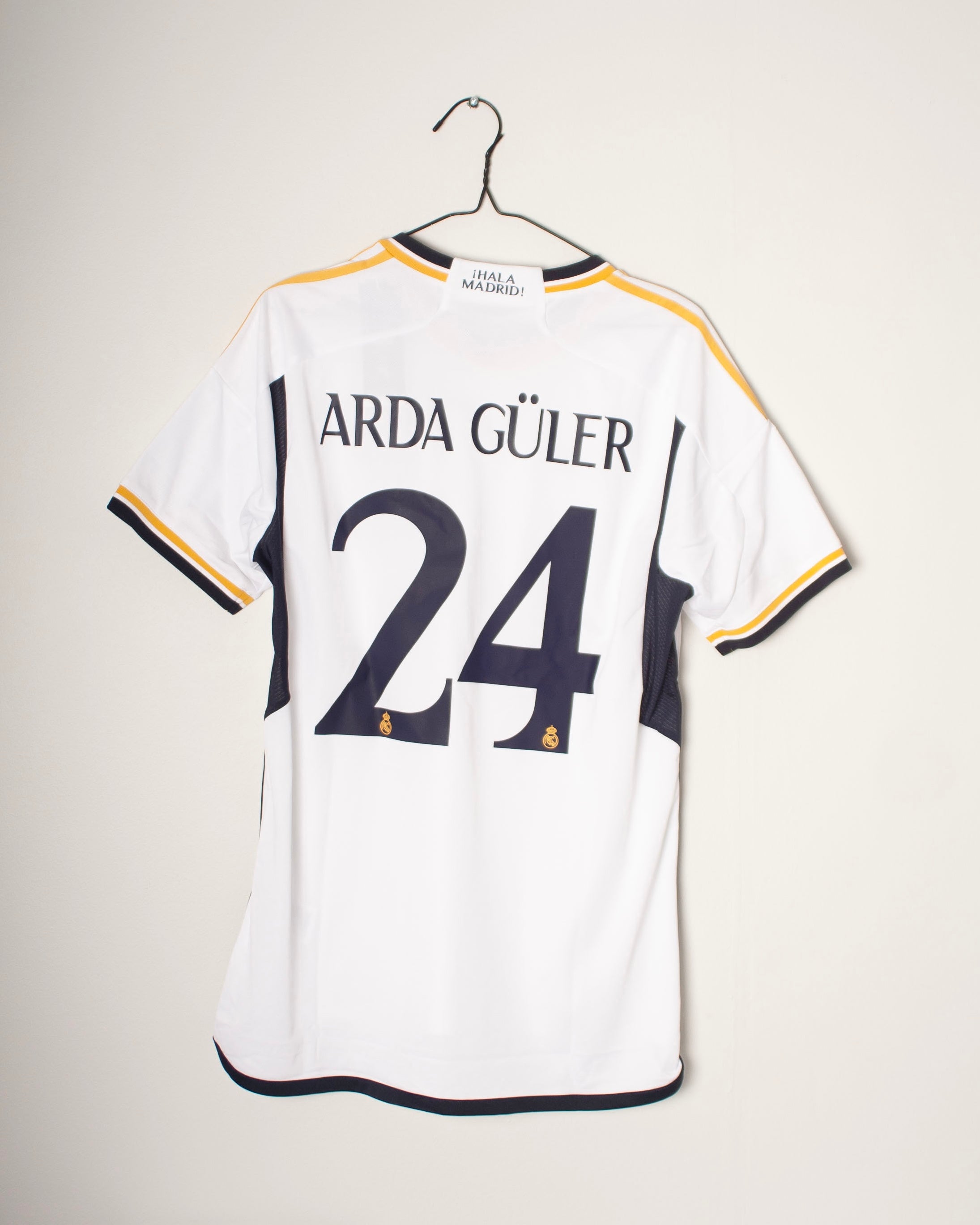Adidas - Real Madrid 2023/24 Home Football Shirt 'ARDA GULER'