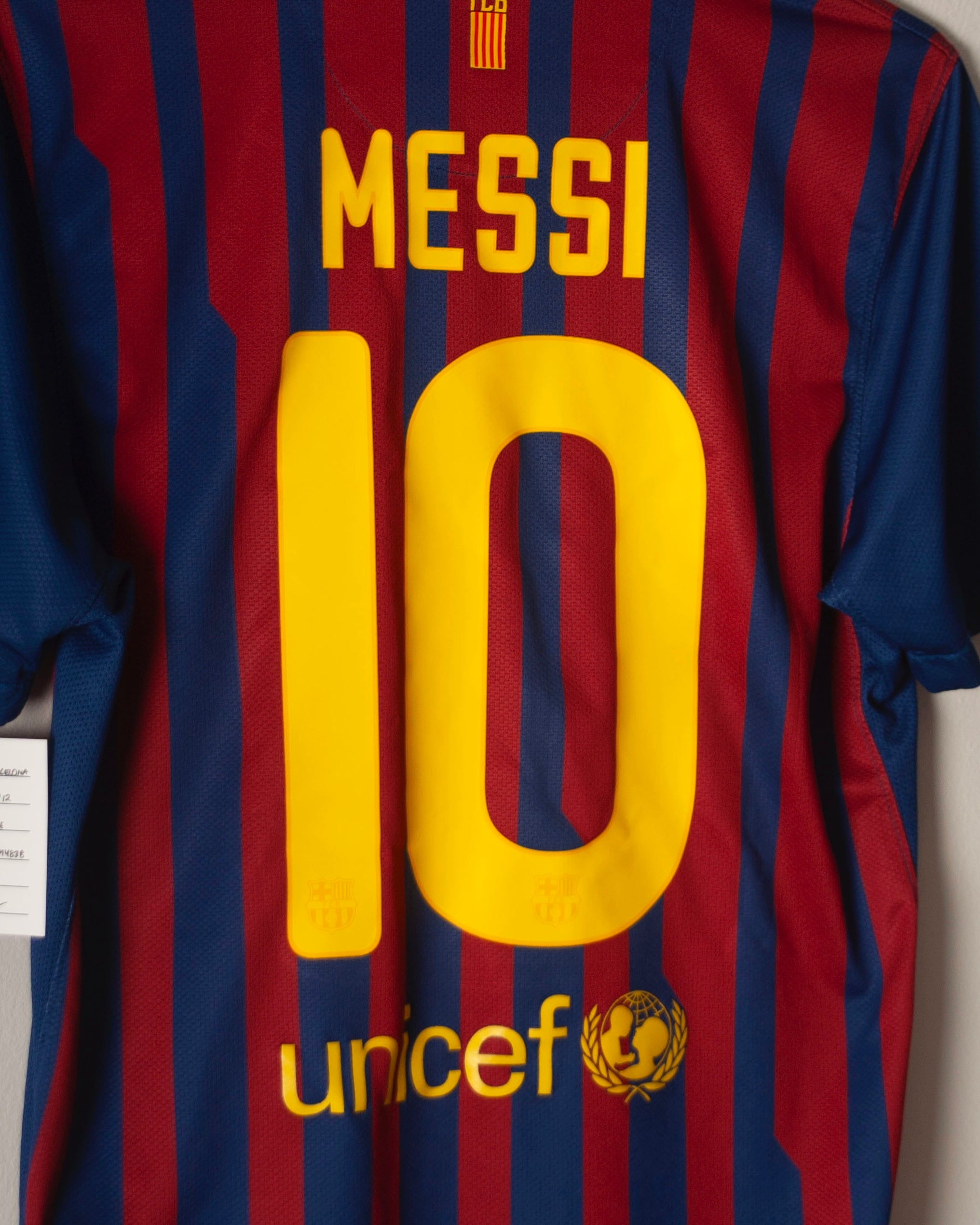 Nike - FC Barcelona 2011/12 Home Football Shirt 'MESSI'