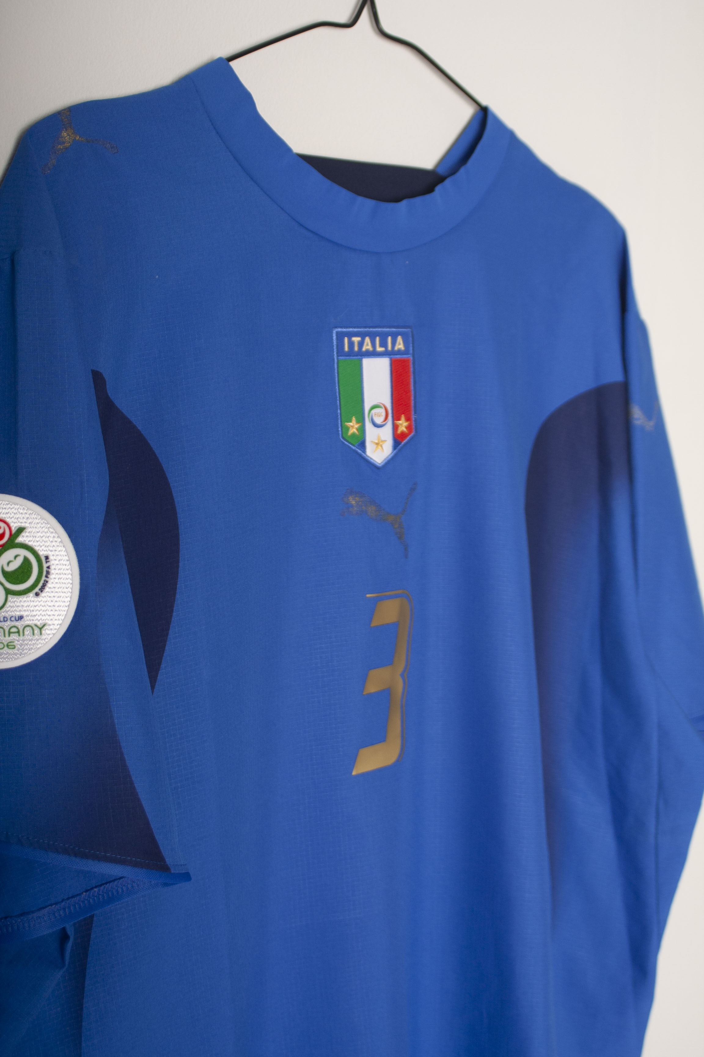 Puma - Italy 2006 Home Football Shirt 'GROSSO'