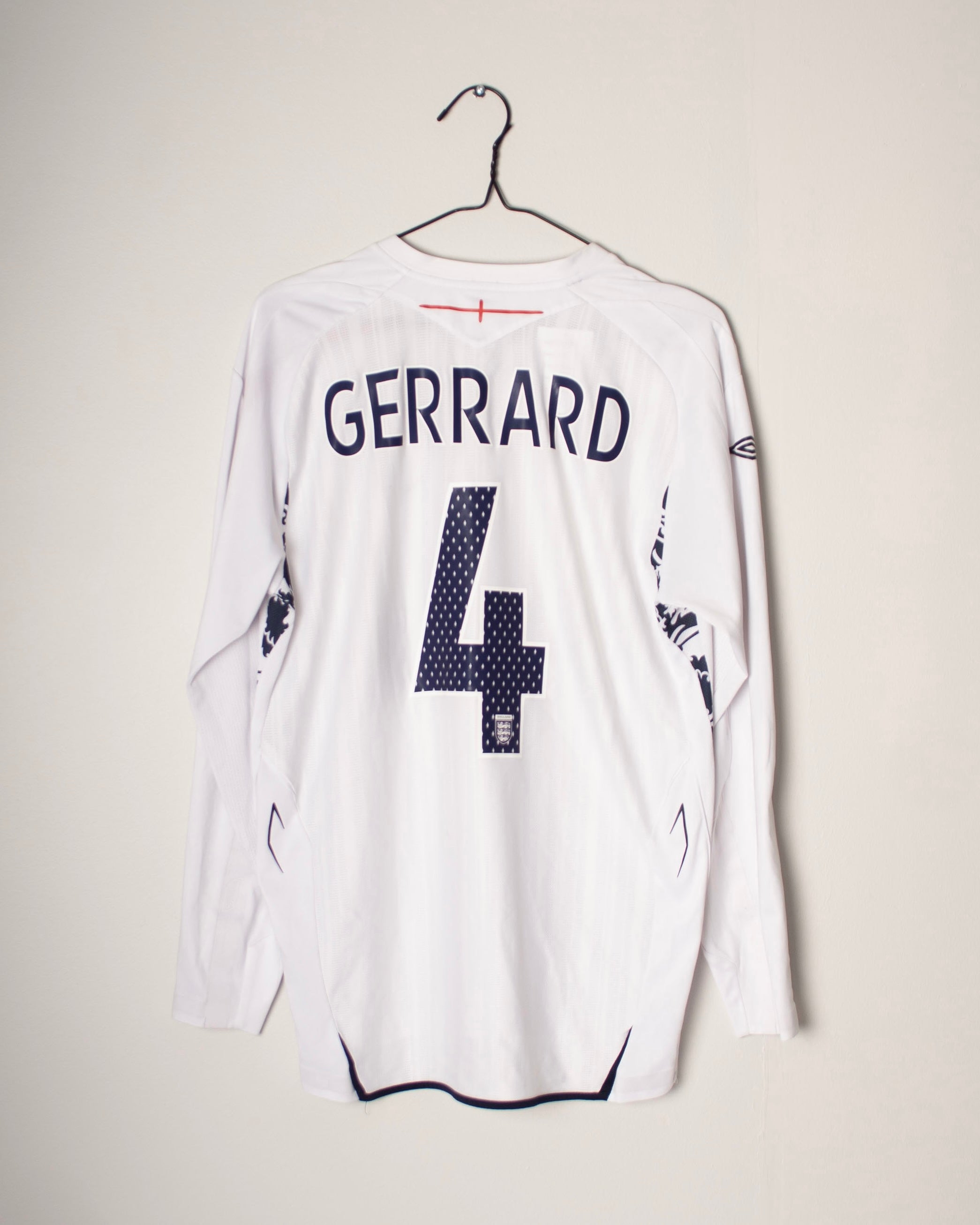 Umbro - England 2008 Home Football Shirt 'GERRARD'