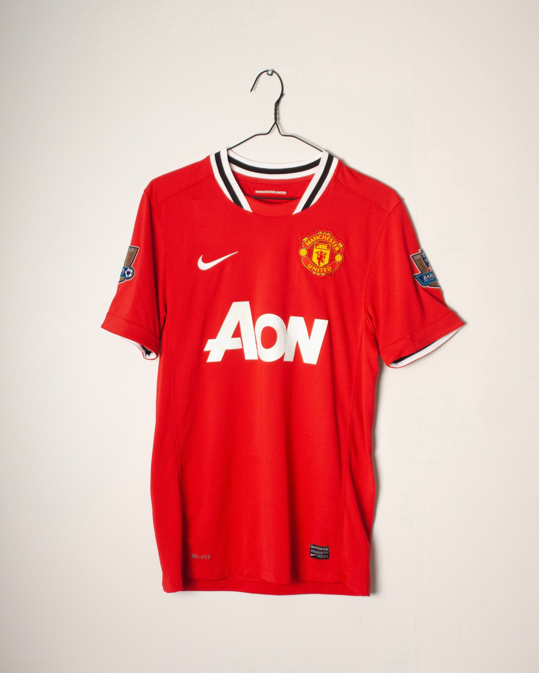 Nike - Manchester United 2011/12 Home Football Shirt 'EVRA'