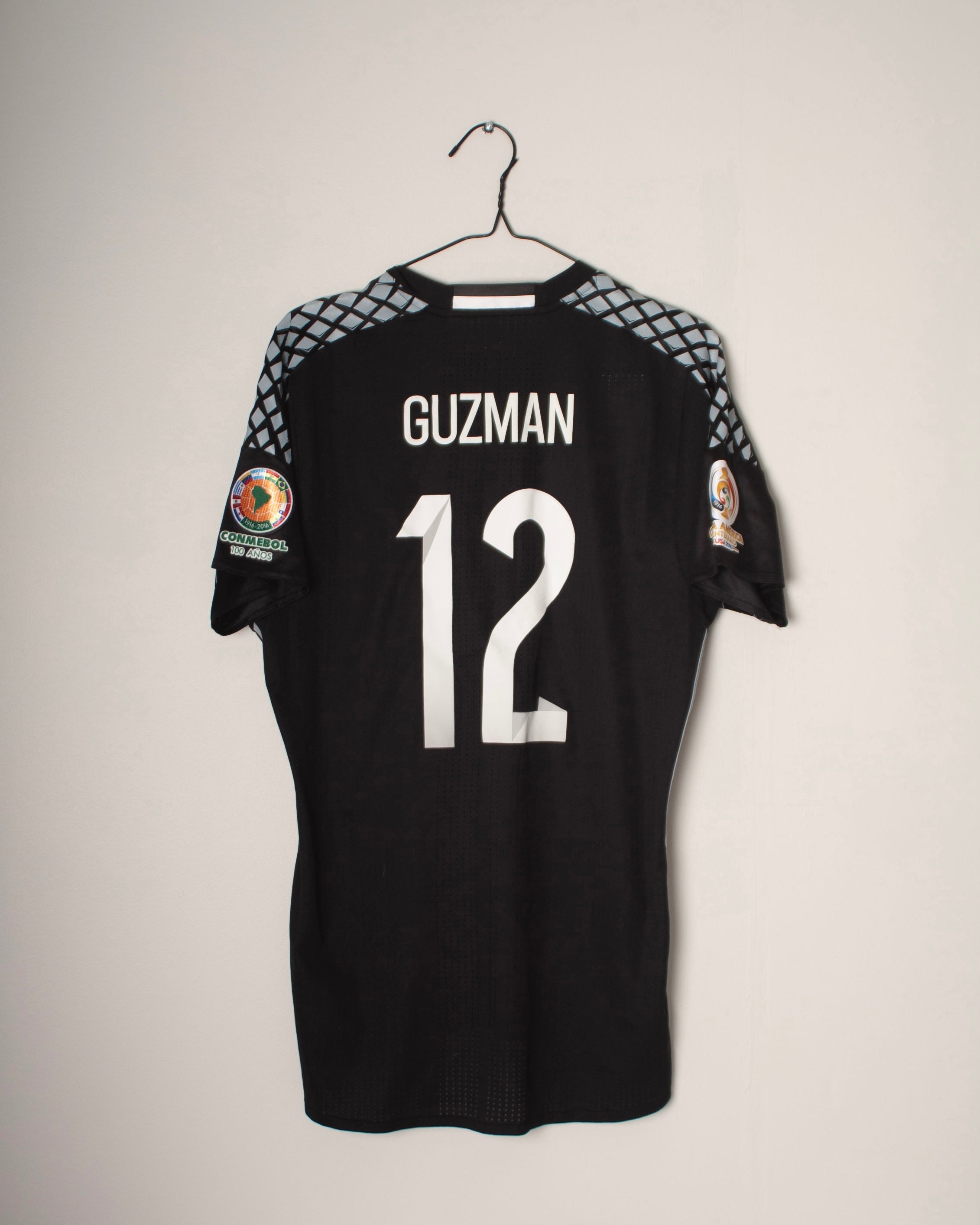 Adidas - Argentina 2016 Goalkeeper Shirt Match Worn 'GUZMAN'