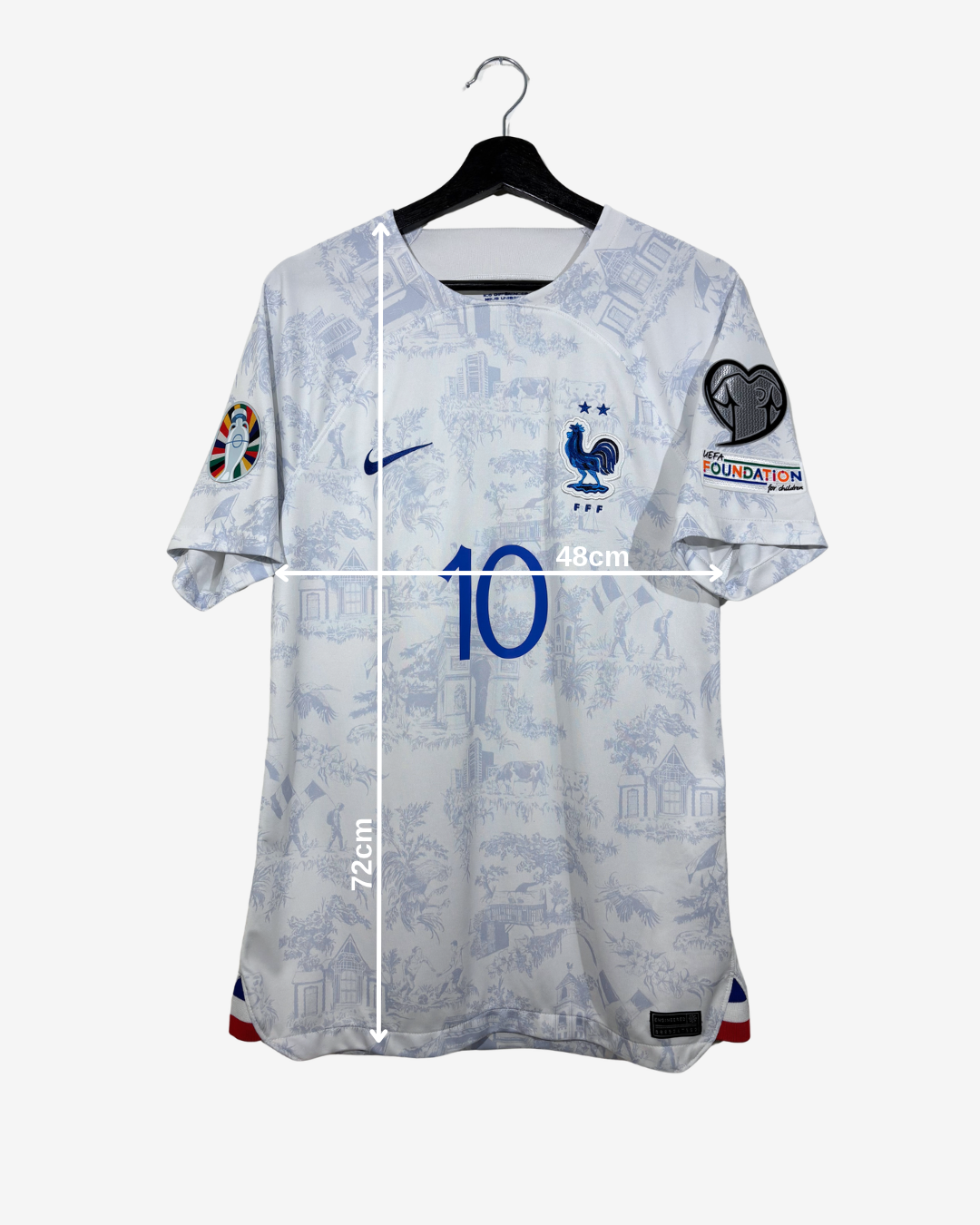 Nike - France 2022 Away Football Shirt 'MBAPPE'
