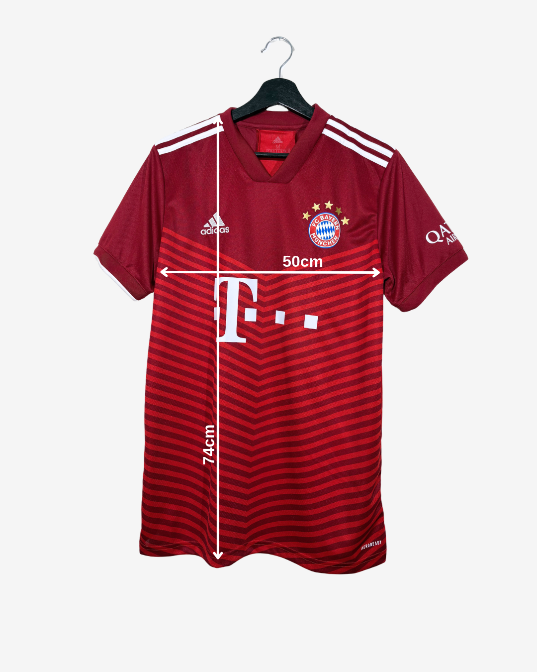 Adidas - Bayern Munchen 2021/22 Home Football Shirt 'LEWANDOWSKI'