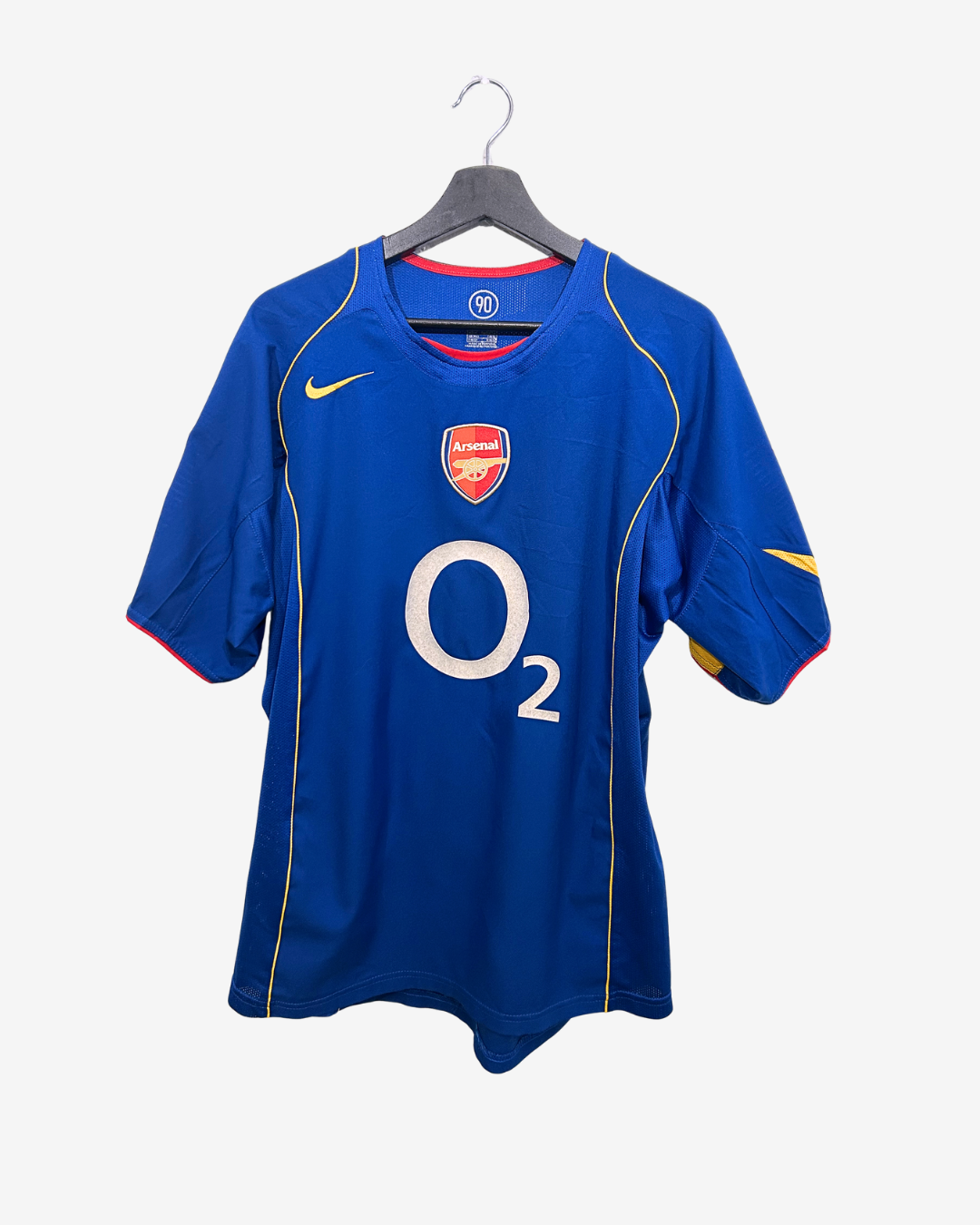 arsenal fc 2004 05 way henry front O2 sponsor