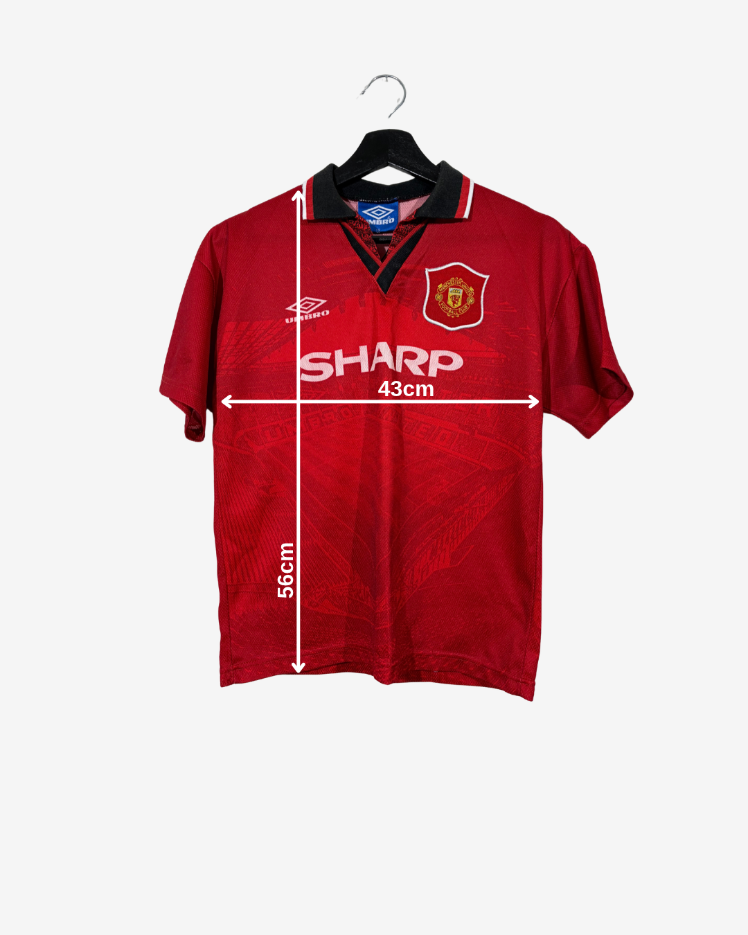 Umbro - Manchester United 1994/96 Hemmatröja 'SCHOLES'