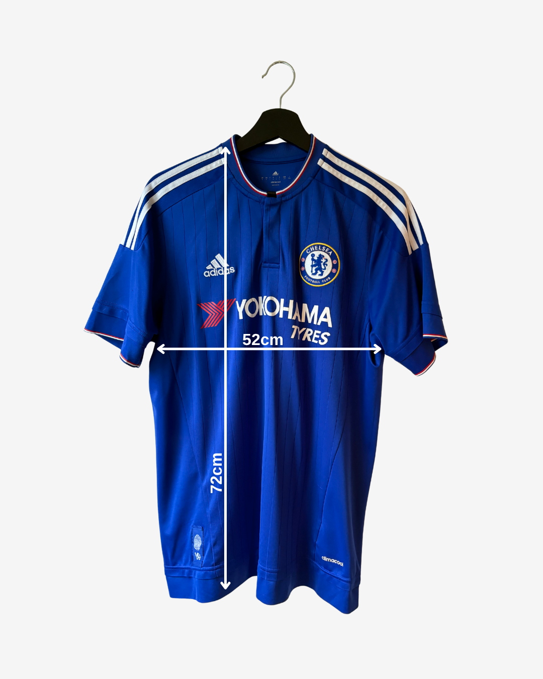 Adidas - Chelsea FC 2015/16 Home Football Shirt 'HAZARD'