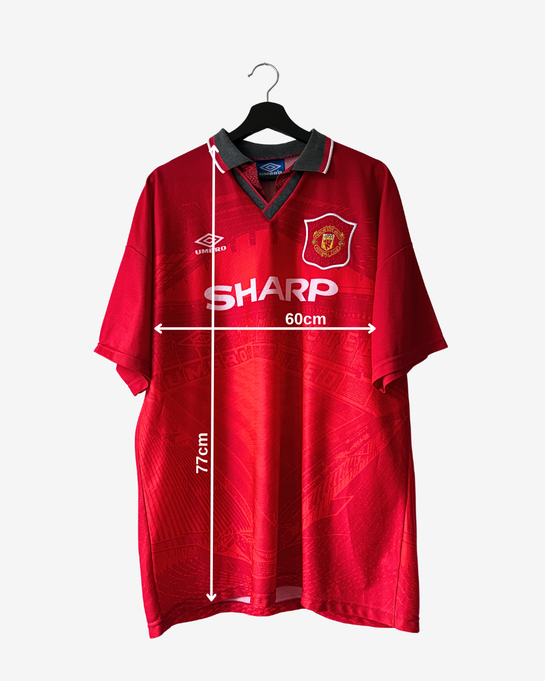 Umbro - Manchester United 1994/96 Home Football Shirt 'SCHOLES'