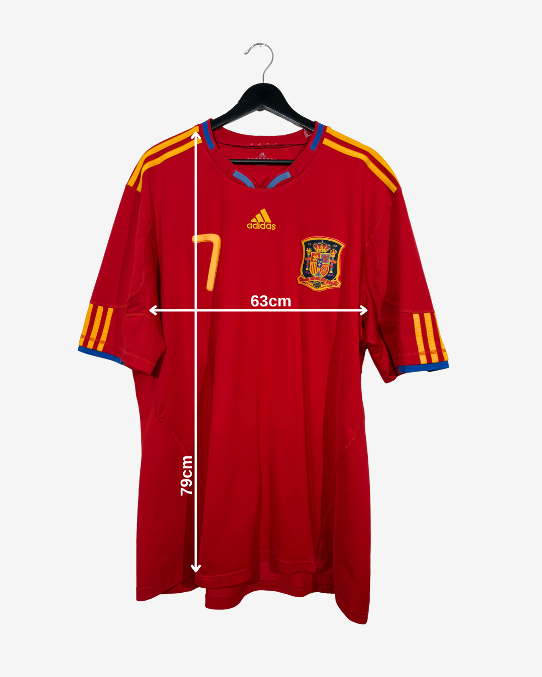 Adidas - Spain 2010 Home Football Shirt 'DAVID VILLA'