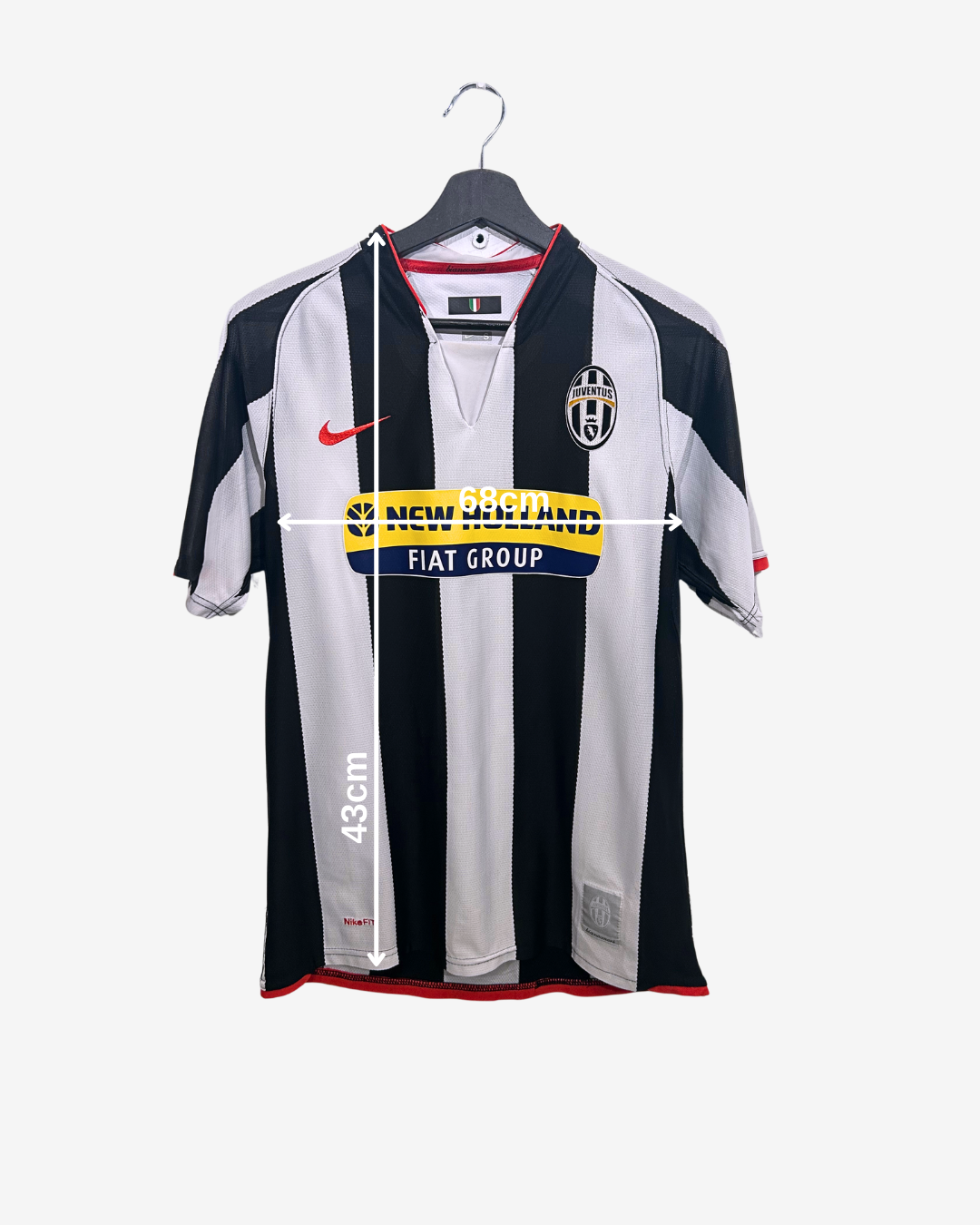 Nike - Juventus FC 2007/08 Hjemmefodboldtrøje 'NEDVED'