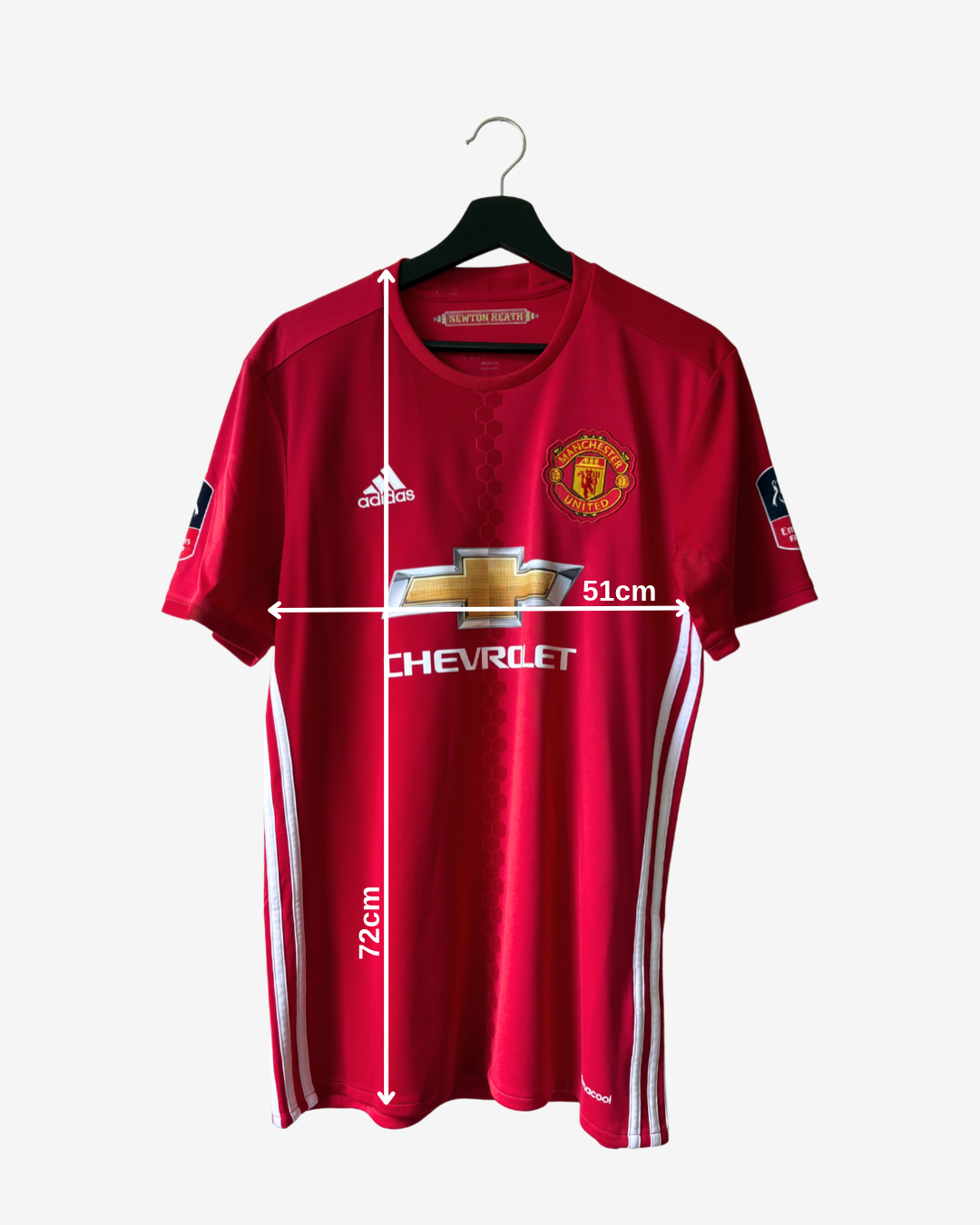 Adidas - Manchester United 2016/17 Home Football Shirt 'RASHFORD'