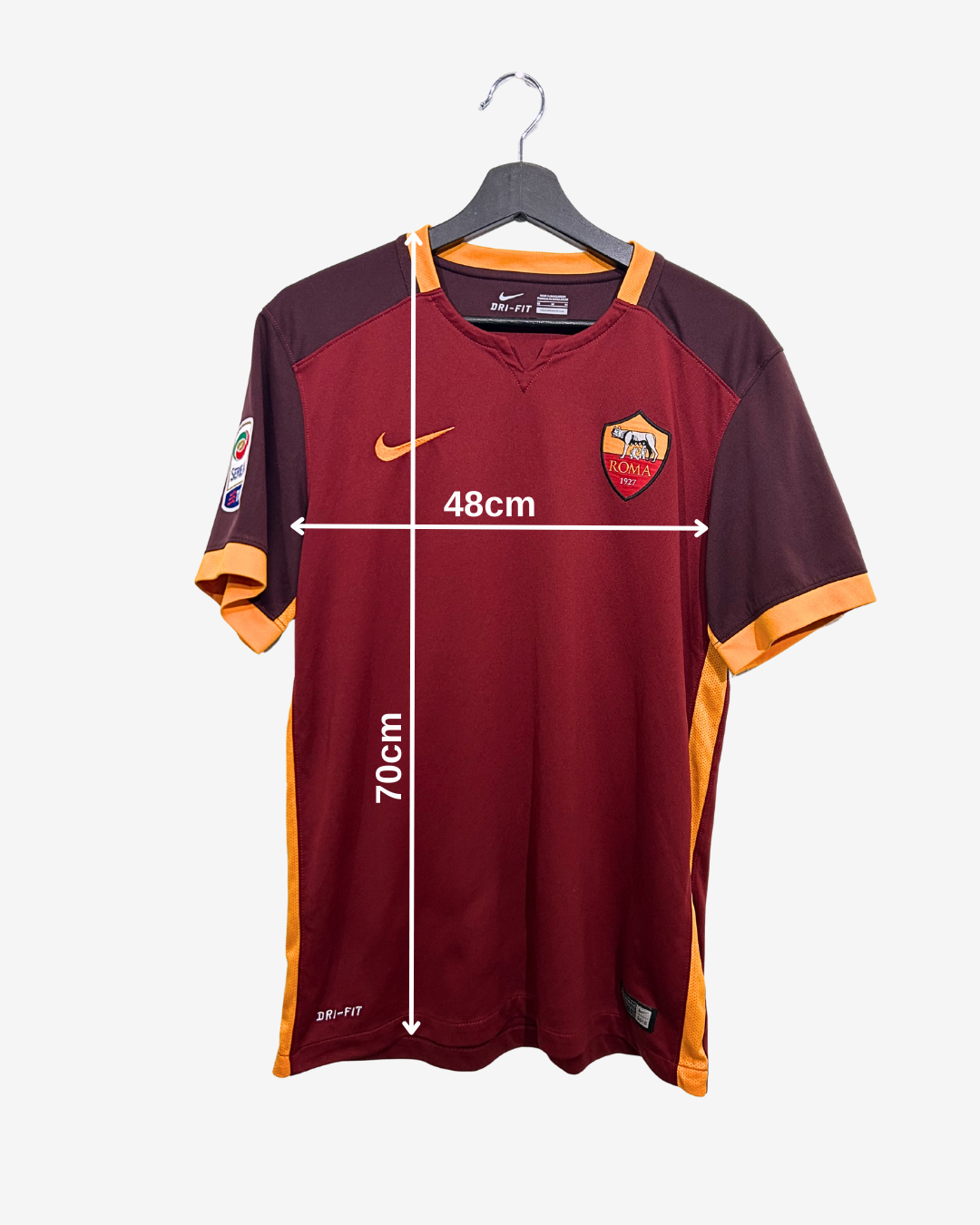 Nike - AS Roma 2015/16 Home Football Shirt 'M.SALAH'