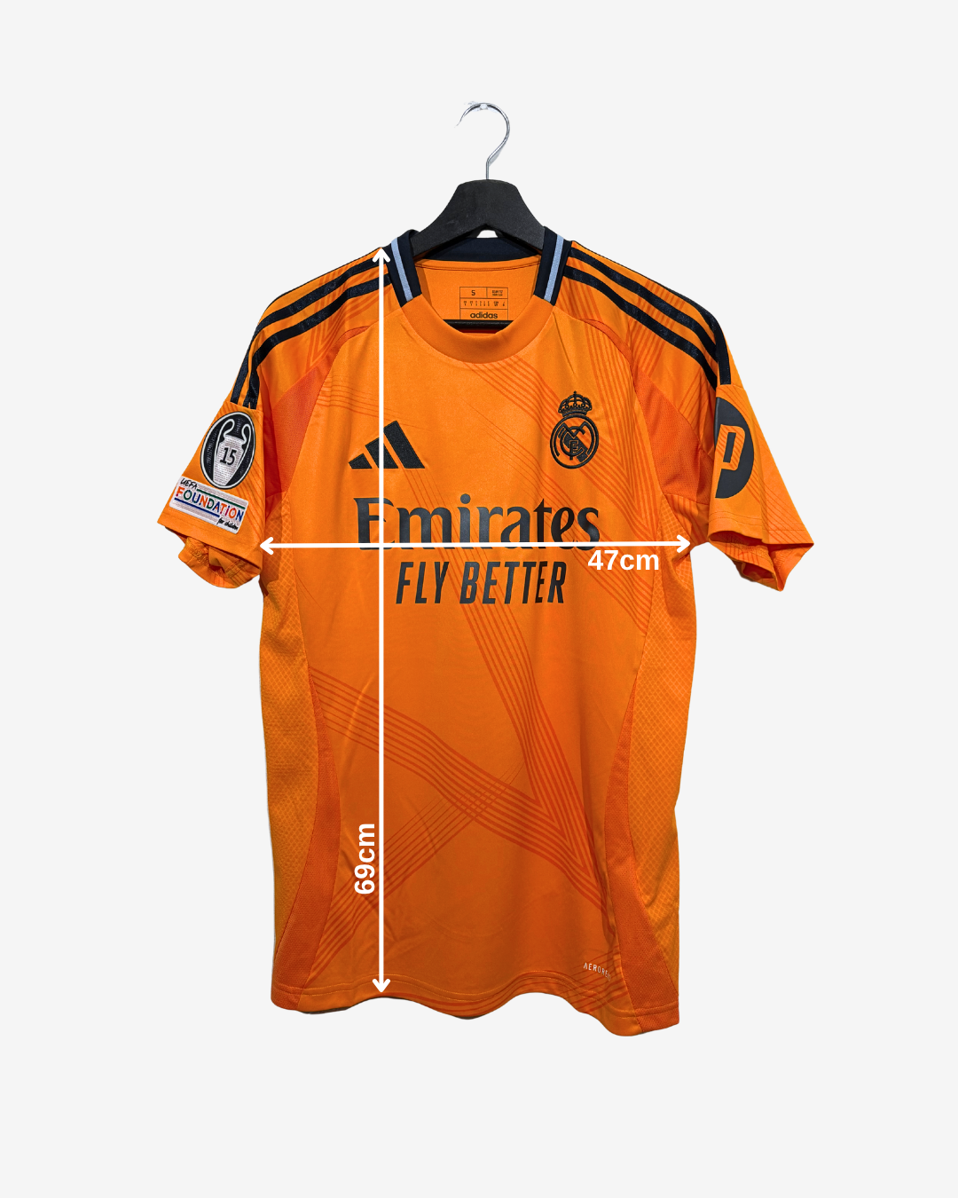 ADIDAS - REAL MADRID 2024/25 AWAY FOOTBALL SHIRT 'MBAPPE'