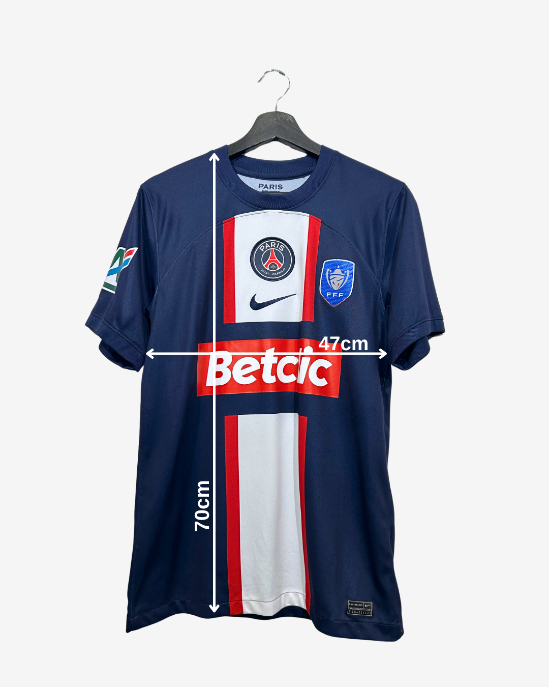 Nike - Paris Saint-Germain 2022/23 Home Football Shirt '11' Cup Version