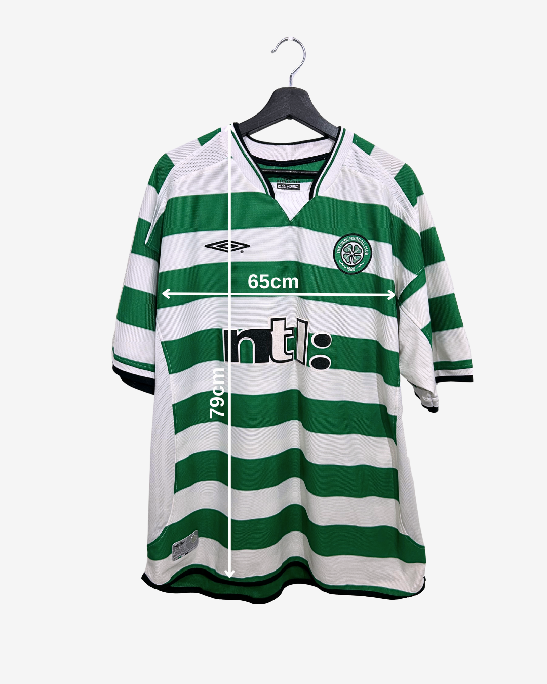 Umbro - Celtic FC 2001/03 Home Football Shirt 'LARSSON'