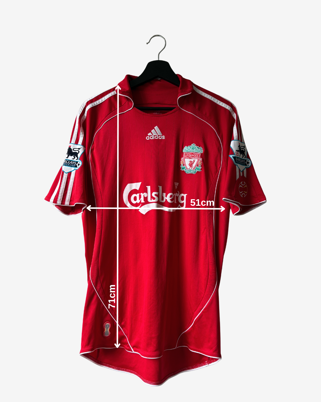 Adidas - Liverpool FC 2006/08 Home Football Shirt 'ALONSO'