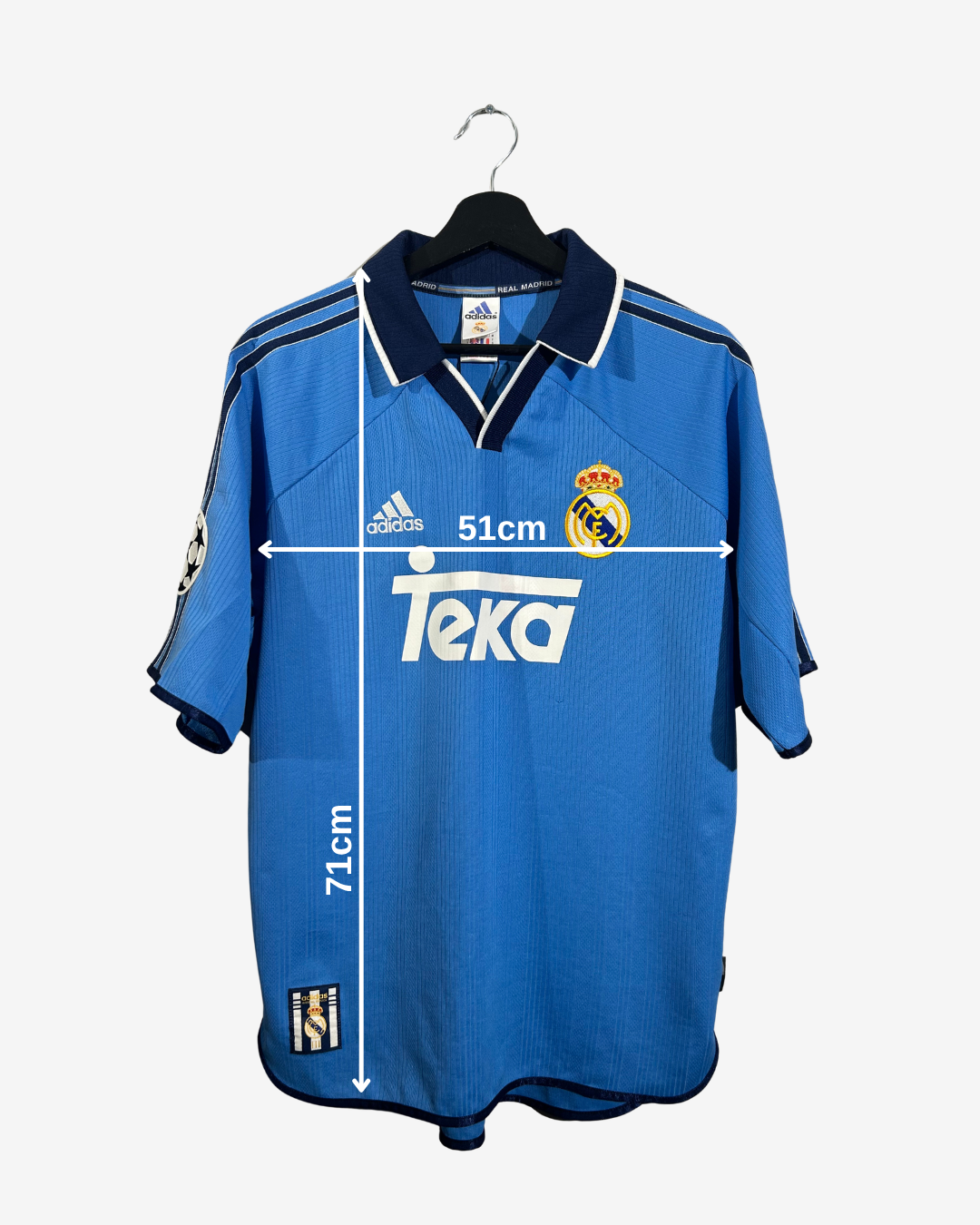 Adidas - Real Madrid 1999/01 Third Football Shirt 'SEEDORF'