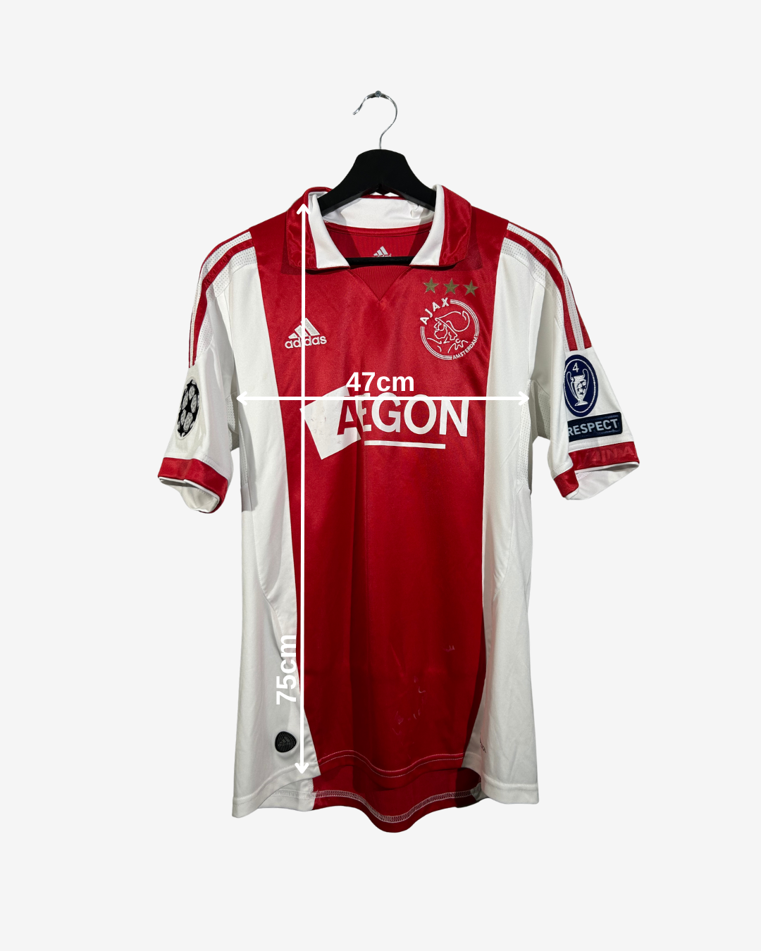 Adidas - Ajax 2011/12 Home Football Shirt 'VAN DER WIEL'