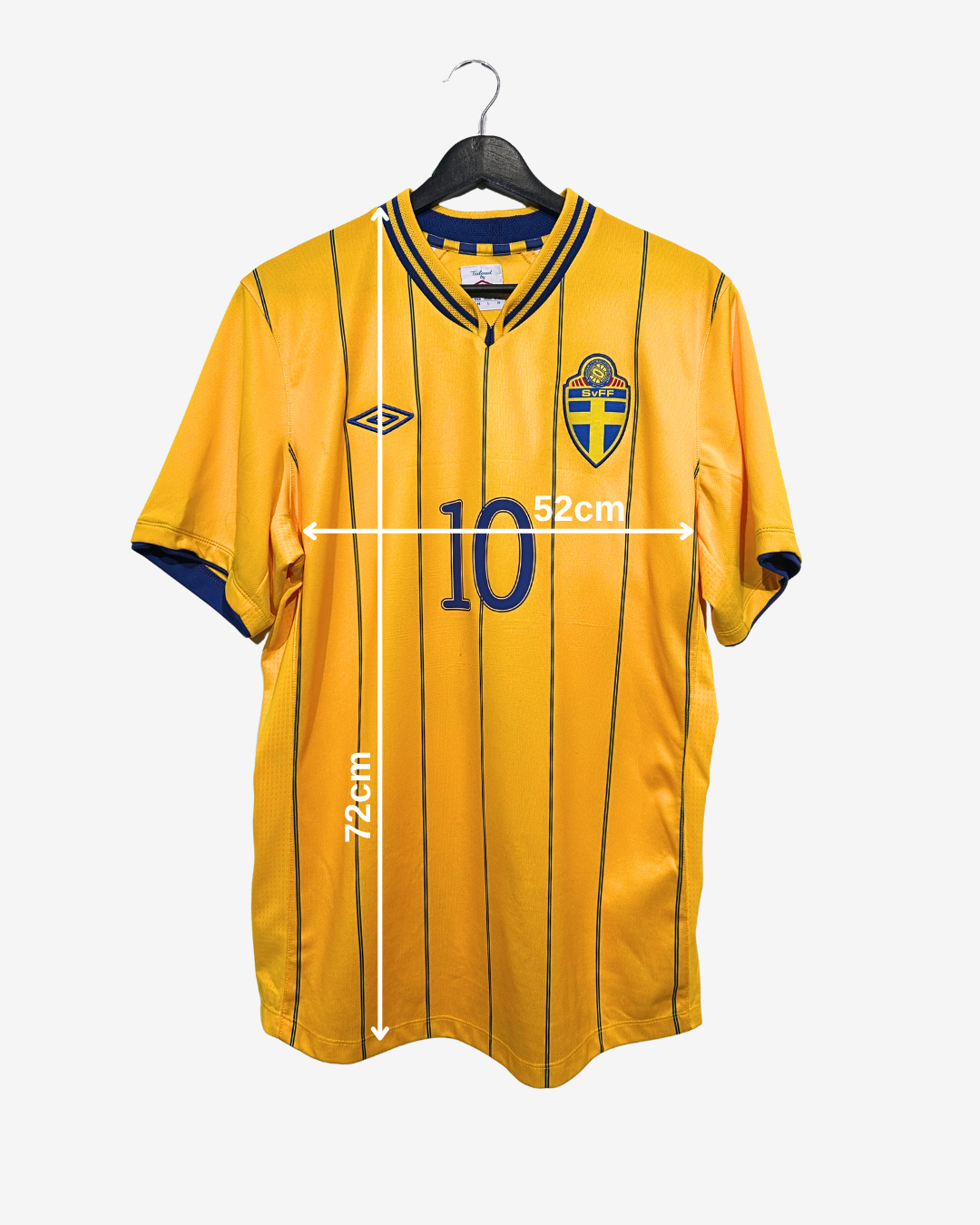 Umbro - Sweden 2012 Home Football Shirt 'IBRAHIMOVIC'