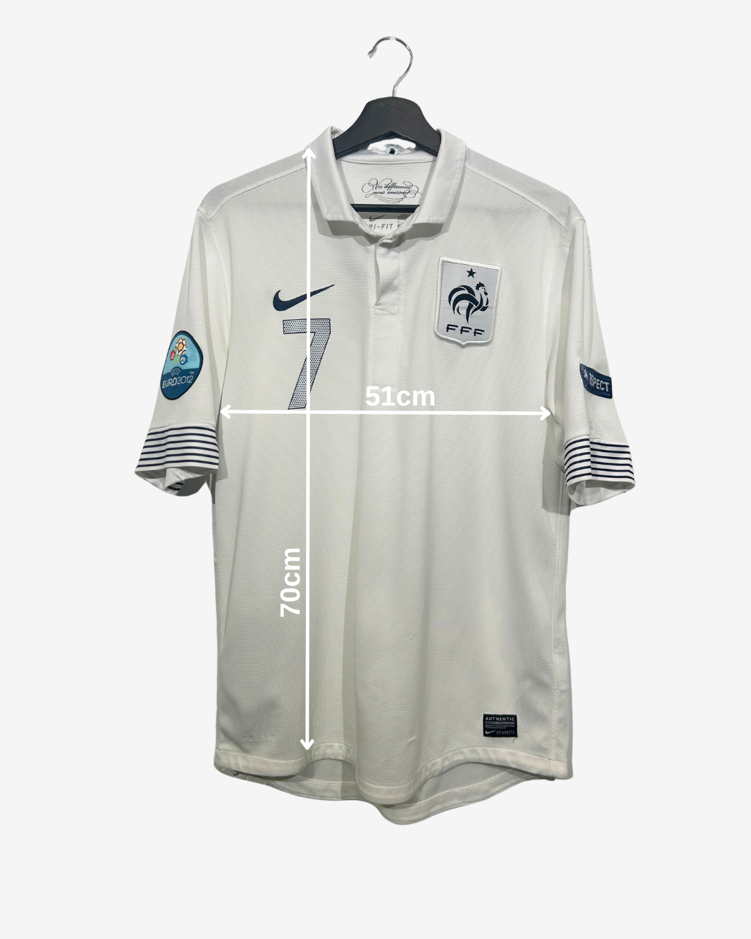 Nike - Frankrig 2012 Udebanetrøje 'NAME'