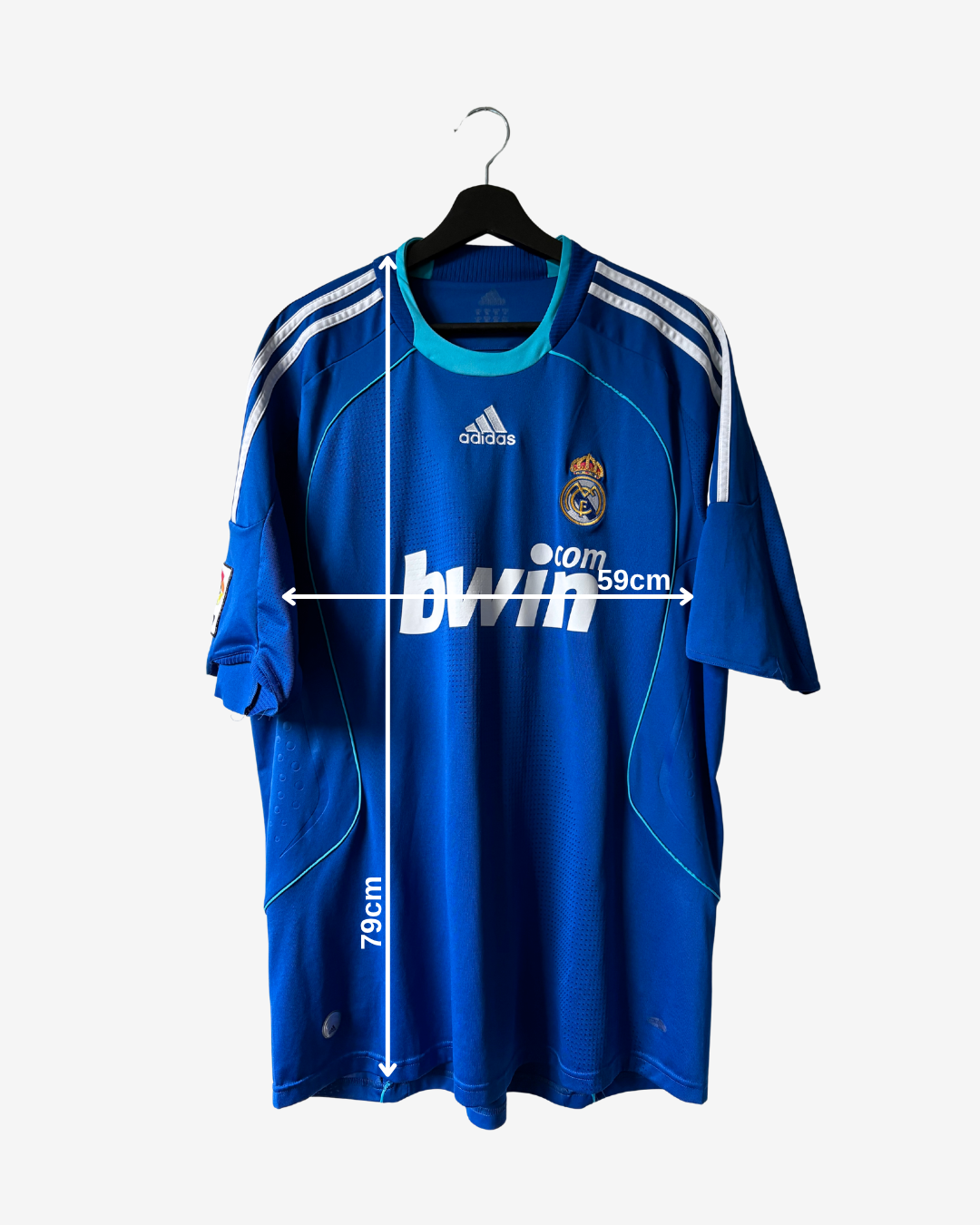 Adidas - Real Madrid 2008/09 Away Football Shirt 'GUTI.HAZ'