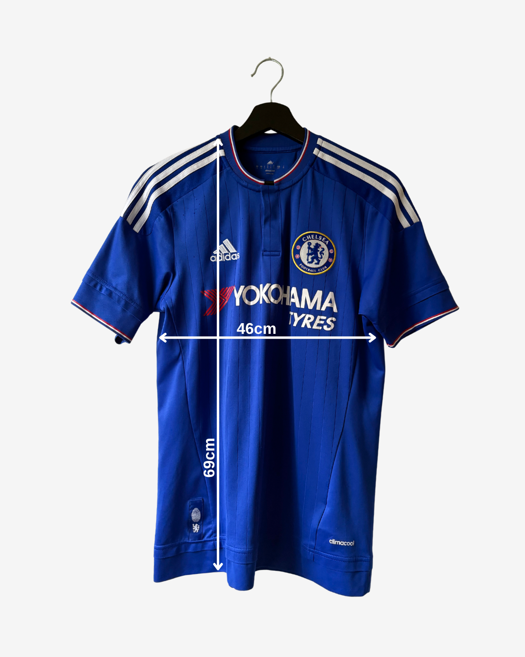 Adidas - Chelsea FC 2015/16 Home Football Shirt 'HAZARD'
