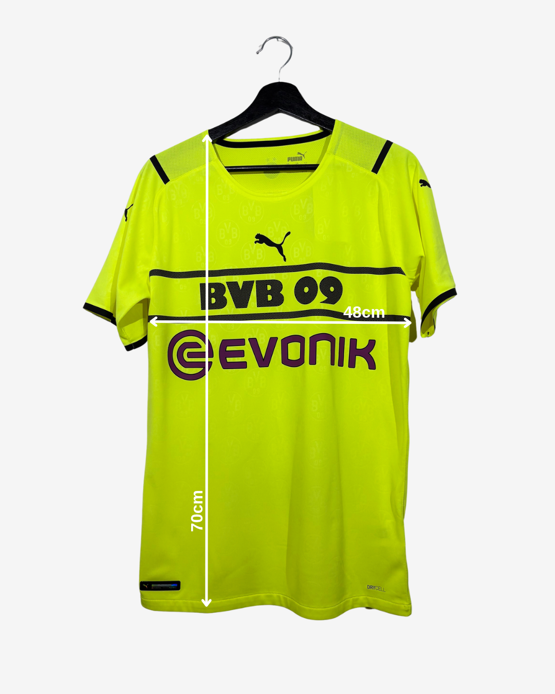 Puma - Borussia Dortmund 2021/22 Cup Home Football Shirt 'BELLINGHAM'
