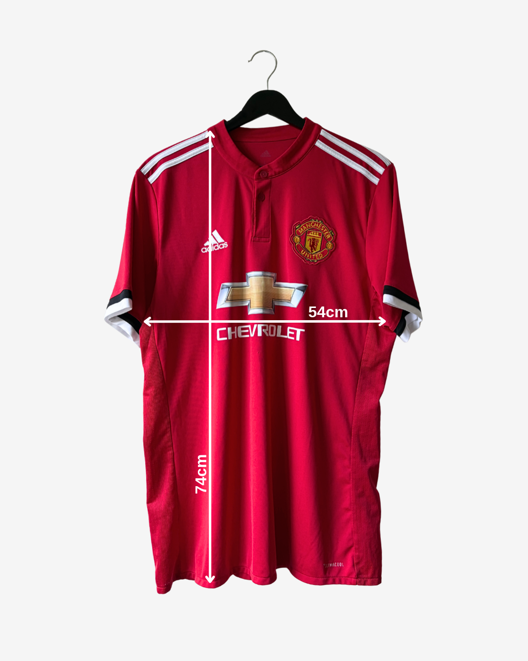 Adidas - Manchester United 2017/18 Home Football Shirt 'IBRAHIMOVIC'