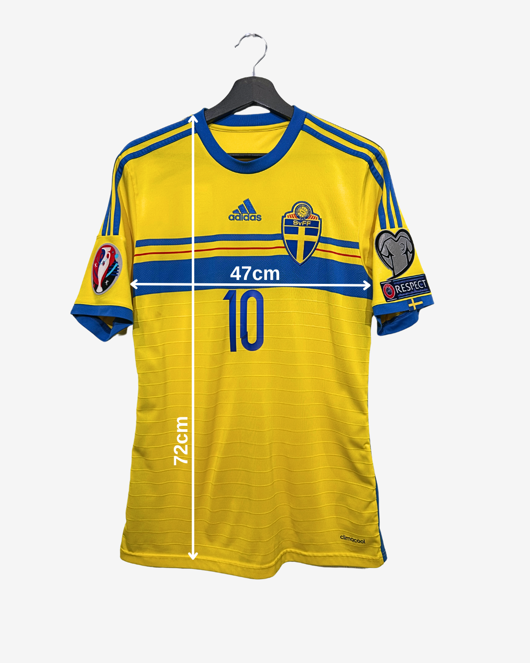 Adidas - Sweden 2014 Home Football Shirt 'IBRAHIMOVIC'