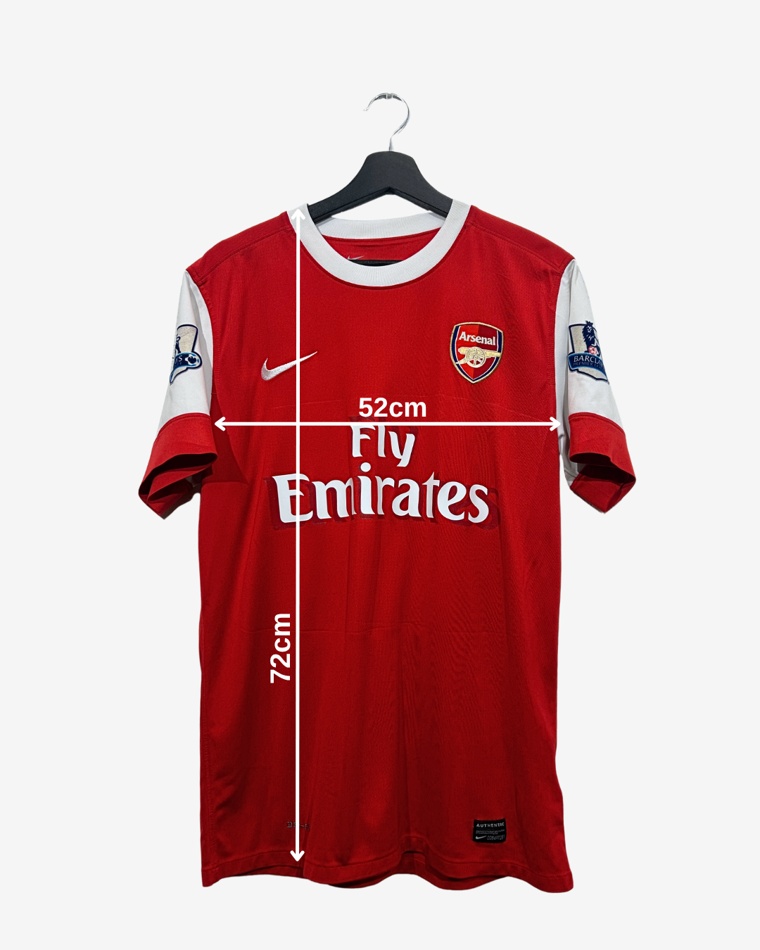 Nike - Arsenal FC 2010/11 Home Football Shirt 'CHAMAKH'